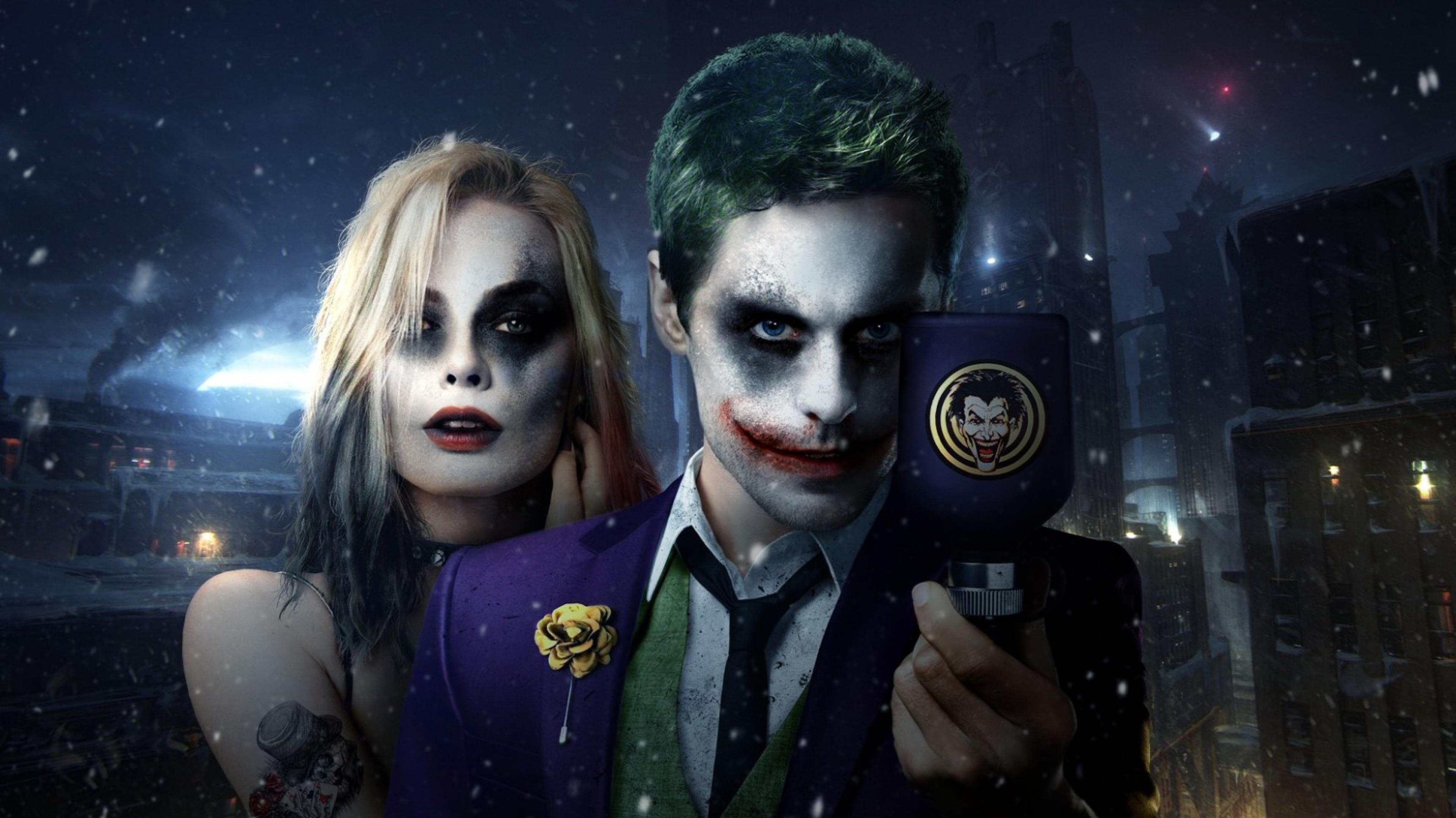 Best Ever Romantic Joker And Harley Wallpaper