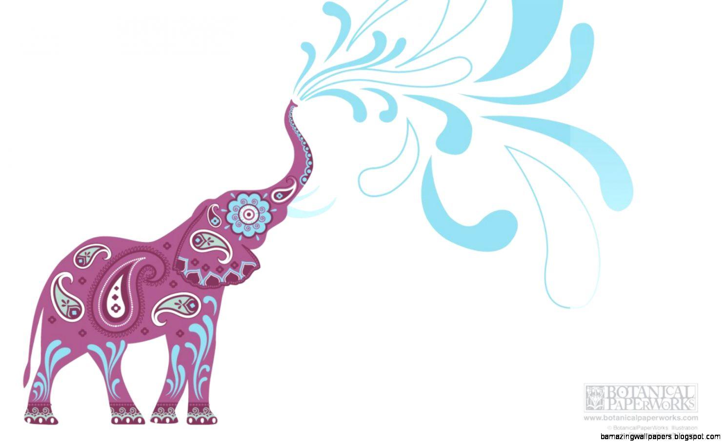 1488x910 Elephant Free Desktop Background Blog Botanical Paperworks Cartoon Desktop