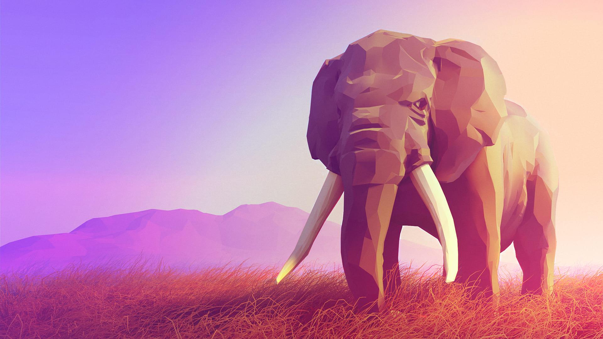 Purple Elephant Desktop Wallpapers - Top Free Purple Elephant Desktop