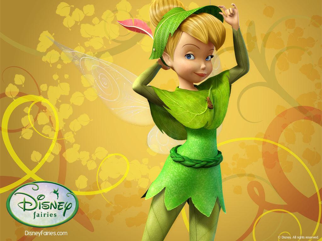 1024x768 Tinkerbell Fairies Wallpaper