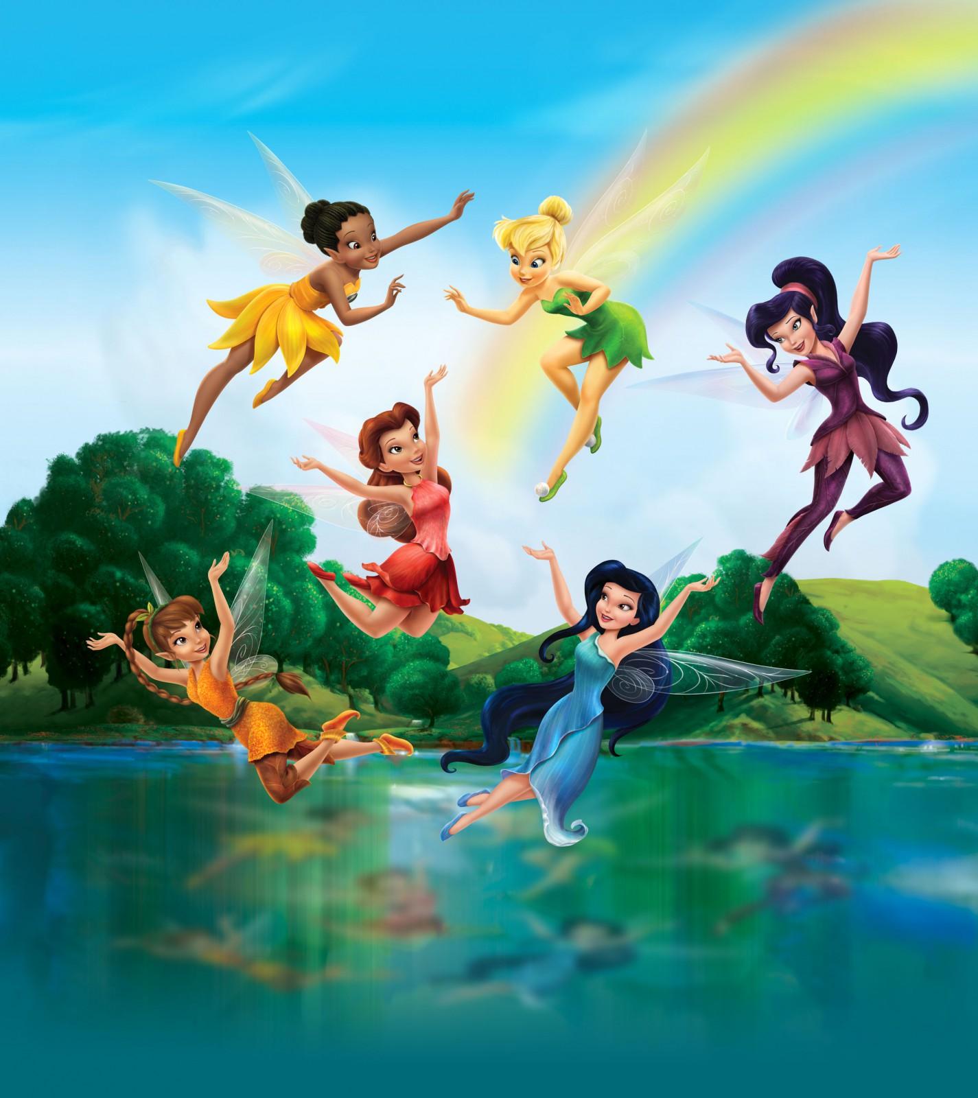 1425x1600 XXL Photo Wallpaper Mural Disney Tinkerbell 180x202 cm