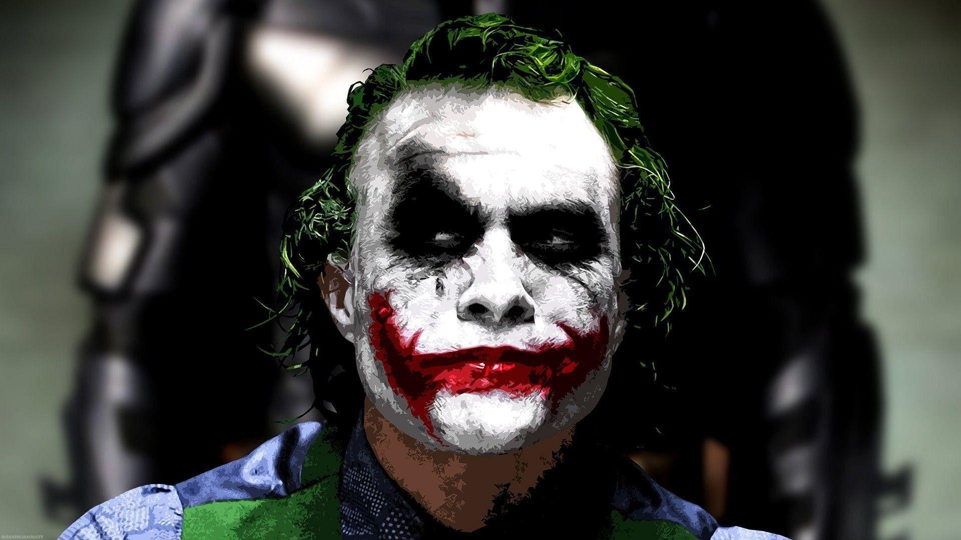 1920x1080 Heath Ledger Joker Wallpaper background picture