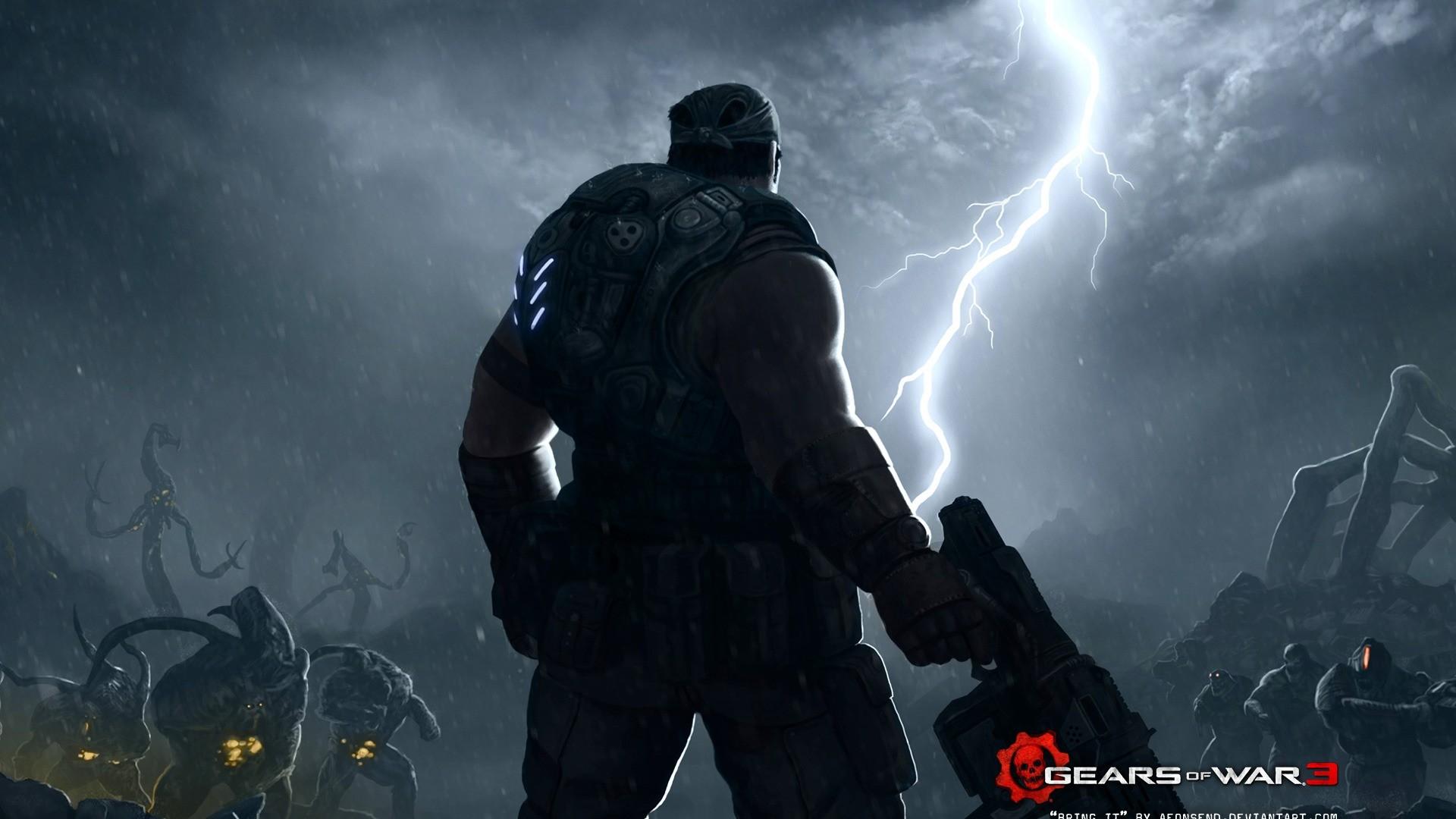 1920x1080 Gears Of War, Video Games, Gears Of War 3 Wallpaper HD / Desktop and Mobile Background