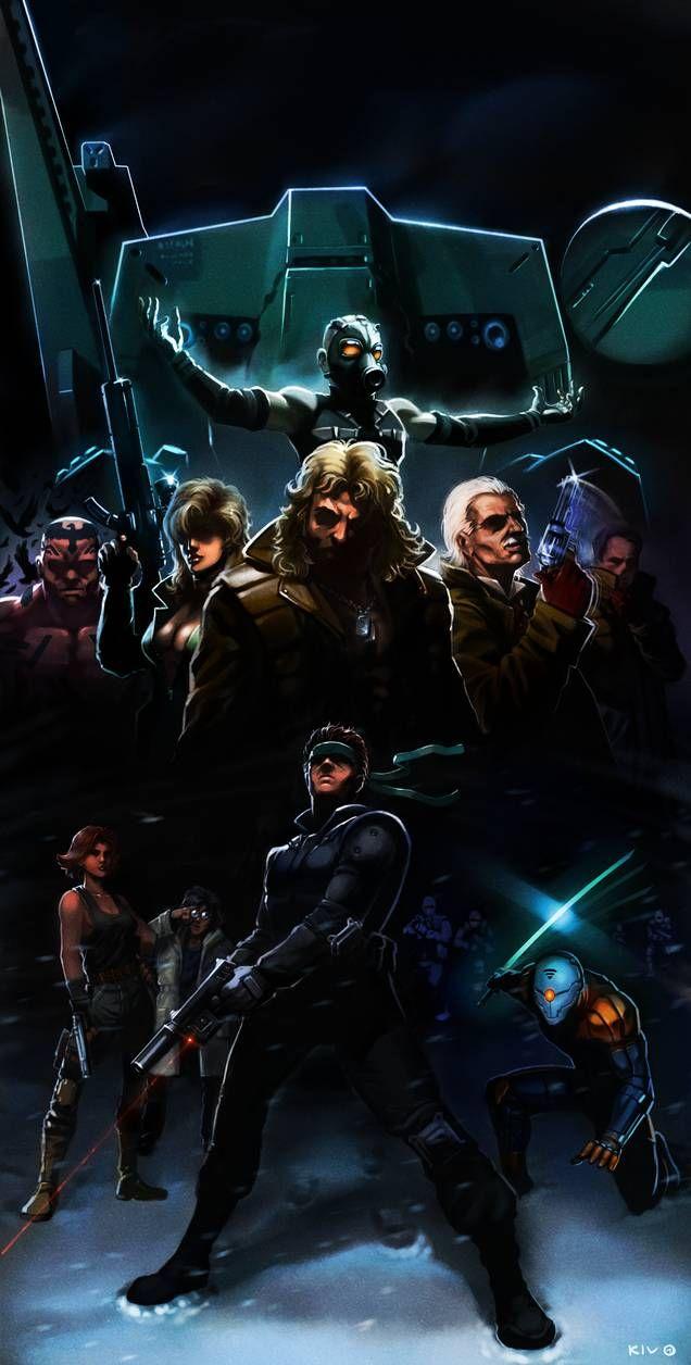 636x1256 Metal Gear Solid 1. Metal gear solid, Metal gear, Metal gear series