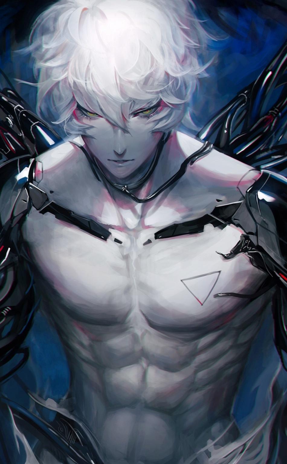 950x1534 Download 950x1534 wallpaper cyborg, humanoid, robot, art, iphone, 950x1534 HD image, background, 6760