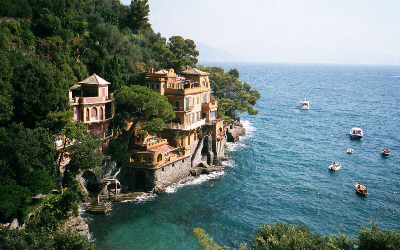1280x800 Italian Riviera Italy Wallpaper. Selected Photo and Wallpaper. Visit italy, Places to visit, Portofino italy