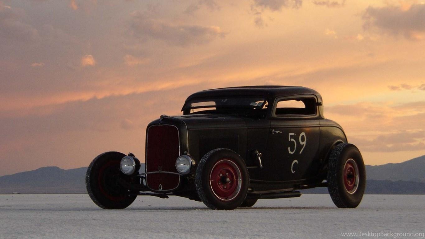 1366x768 Hot Rod Wallpaper Desktop Background