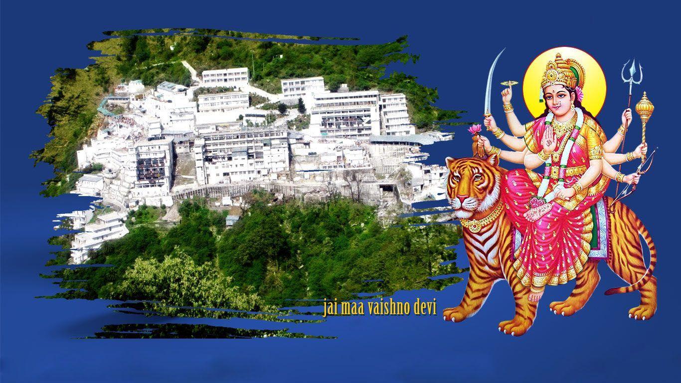 1366x768 Vaishno Devi Image Gallery. Vaishno devi, Devi, Navratri image