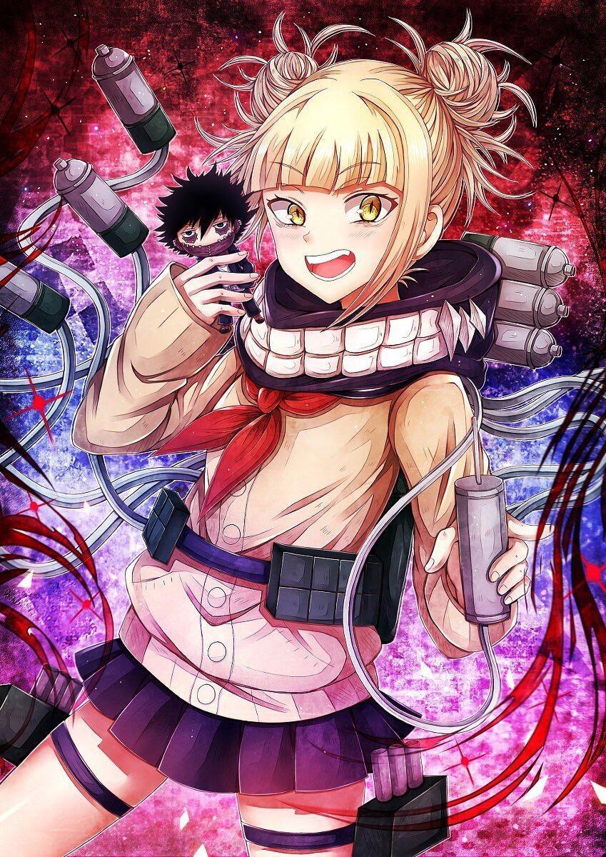 849x1200 Himiko Toga iPhone Wallpaper