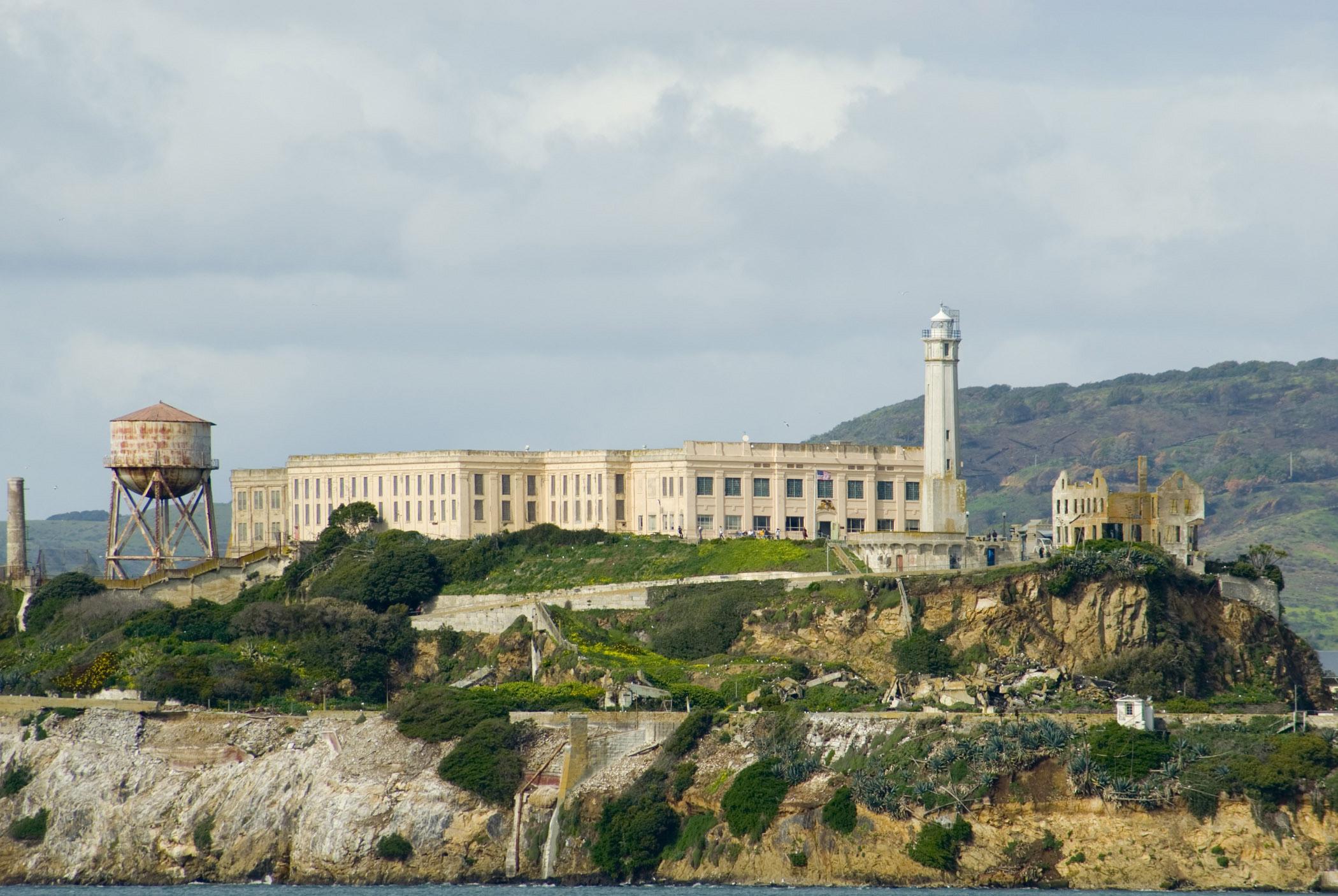 2100x1406 Free of Fortified prison on Alcatraz Island