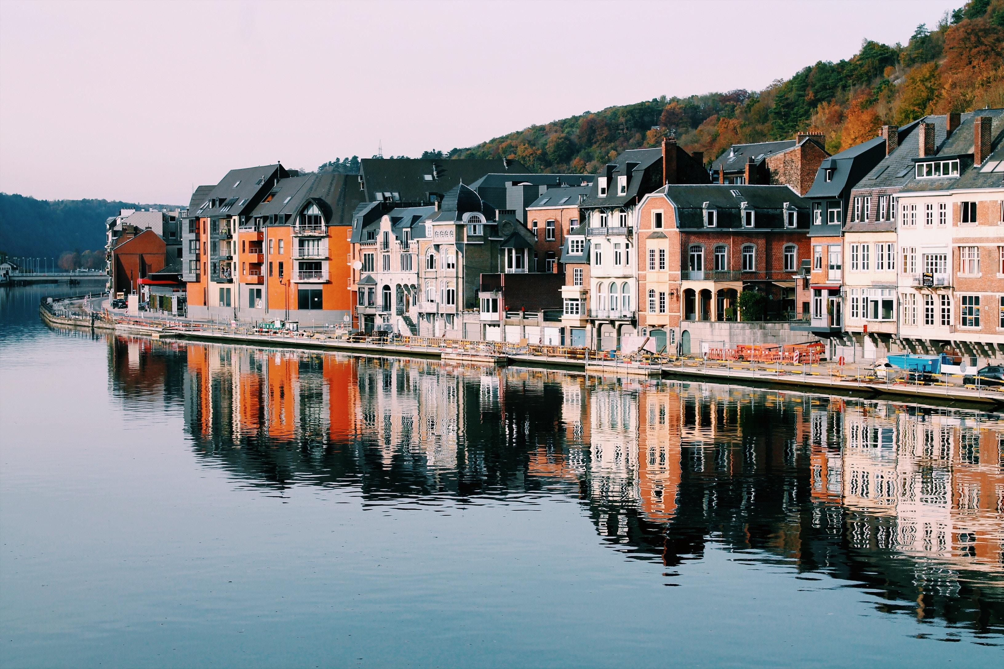3264x2176 small town HD wallpaper, background