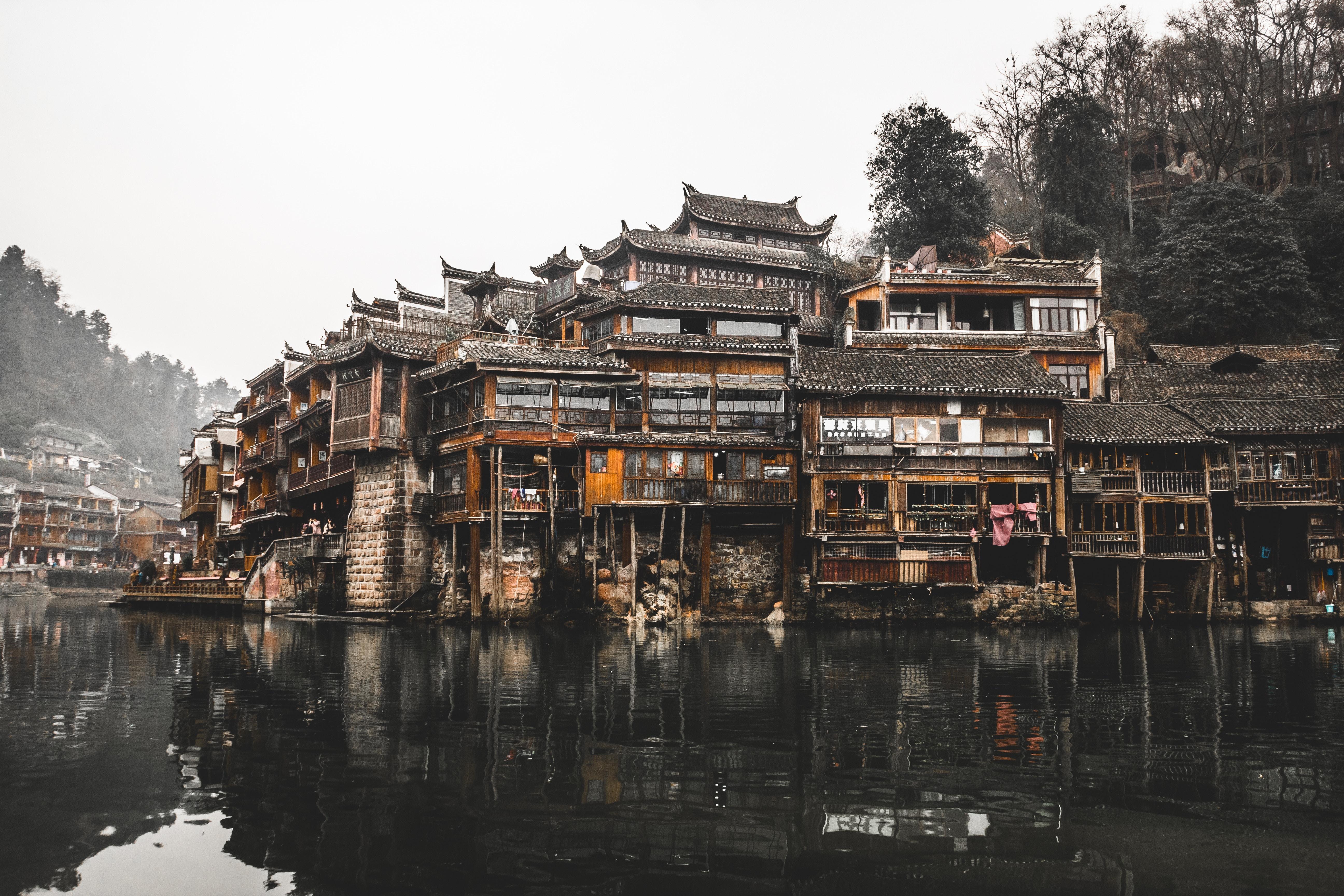 5184x3456 5184x3456 #town, #sea, #village, #hunan, #canal, #fenghuang, #river, #Public domain image, #lake, #forest, #china, #ocean, #building, #mountain, #woodland, #architecture, #water, #tree, #old. Mocah HD Wallpaper