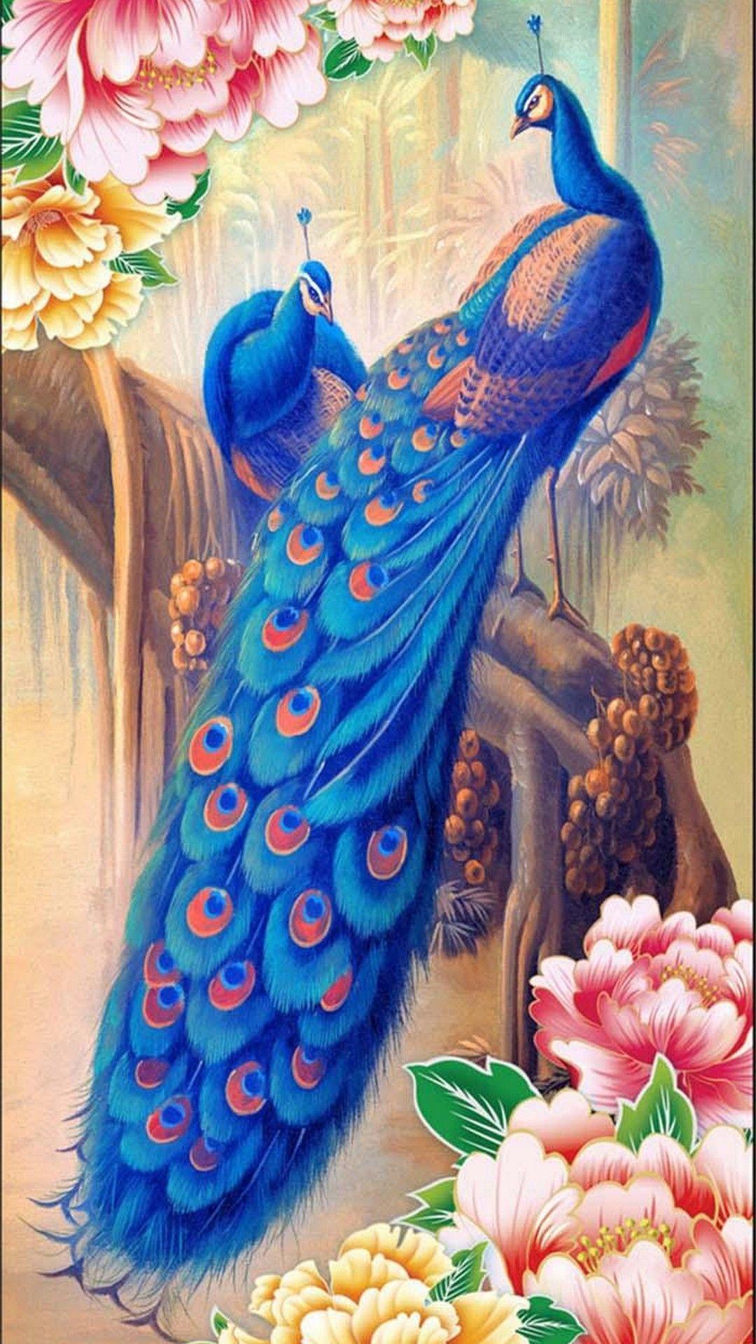1080x1920 Peacock Wallpaper