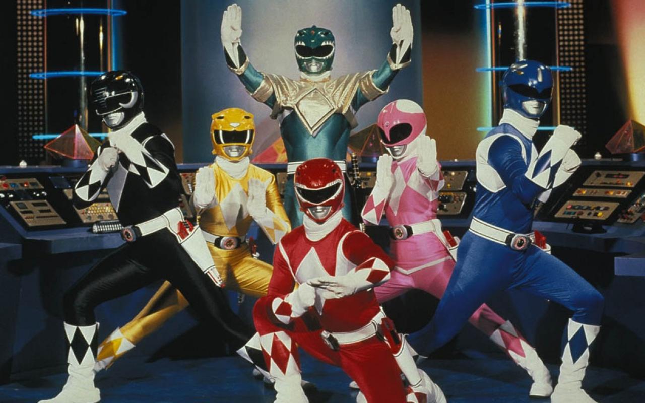 1280x800 Mighty Morphin Power Rangers Wallpaper