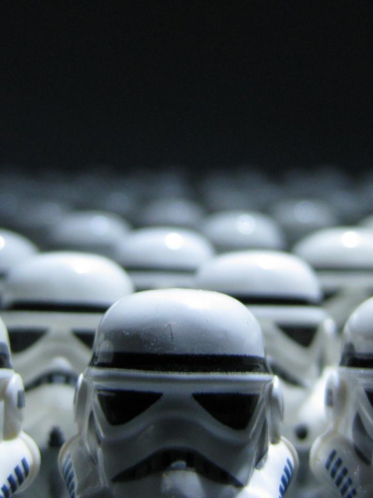 768x1024 Lego Starwars Stormtroopers iPad wallpaper