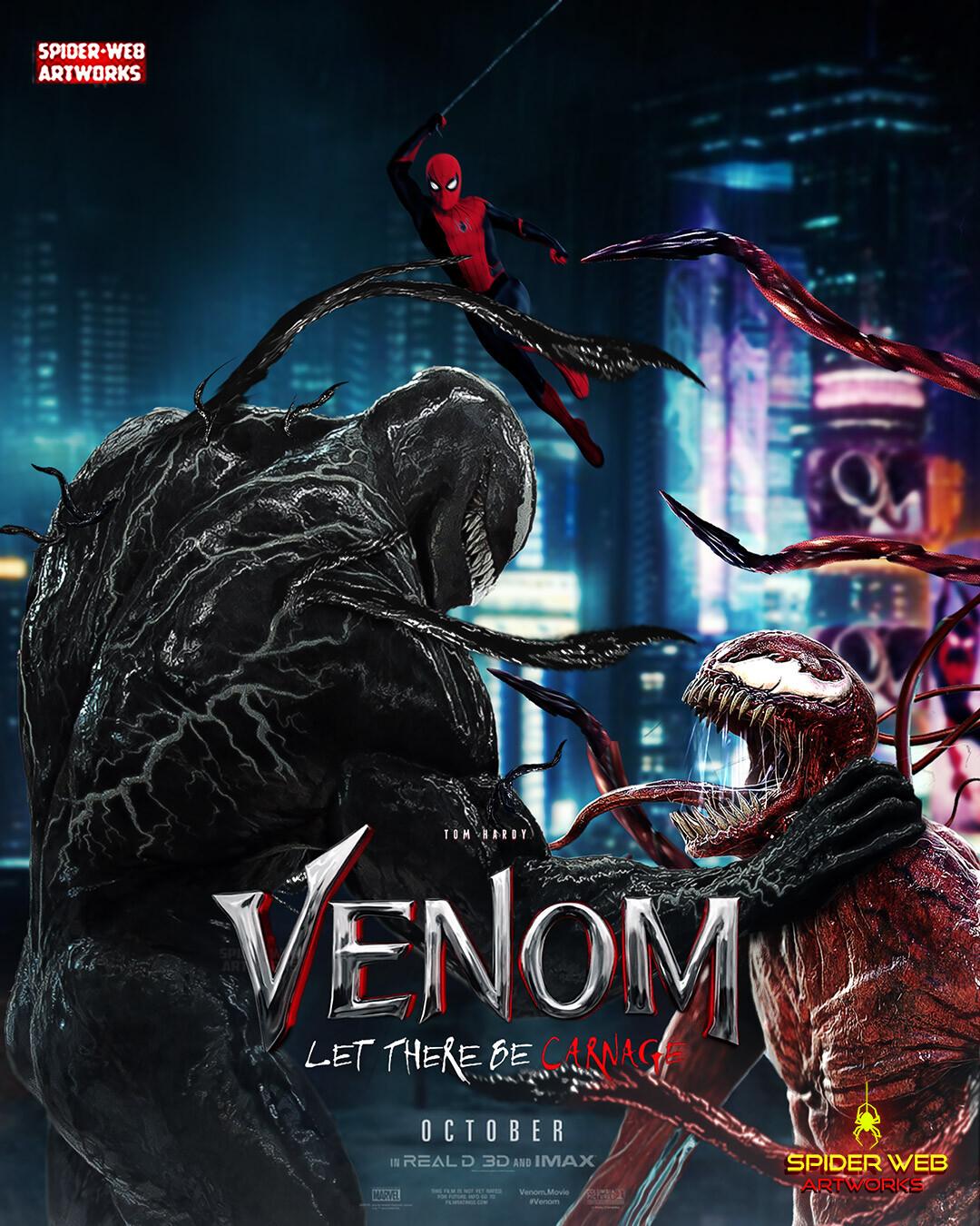 1080x1350 VENOM 2 Let there be Carnage, Spider Web Artworks™