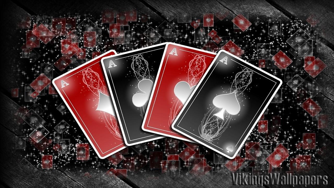 playing cards wallpaper anime