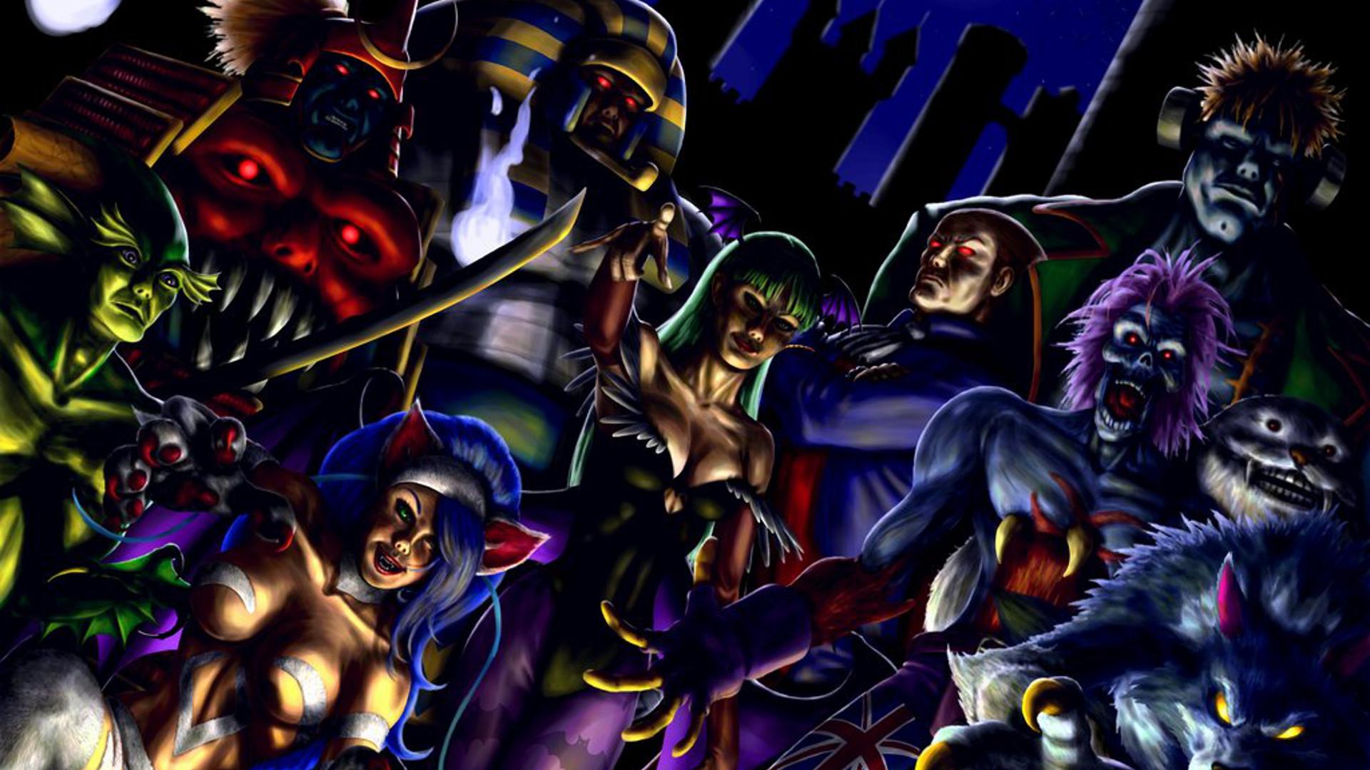 1920x1080 Darkstalkers HD Wallpaper