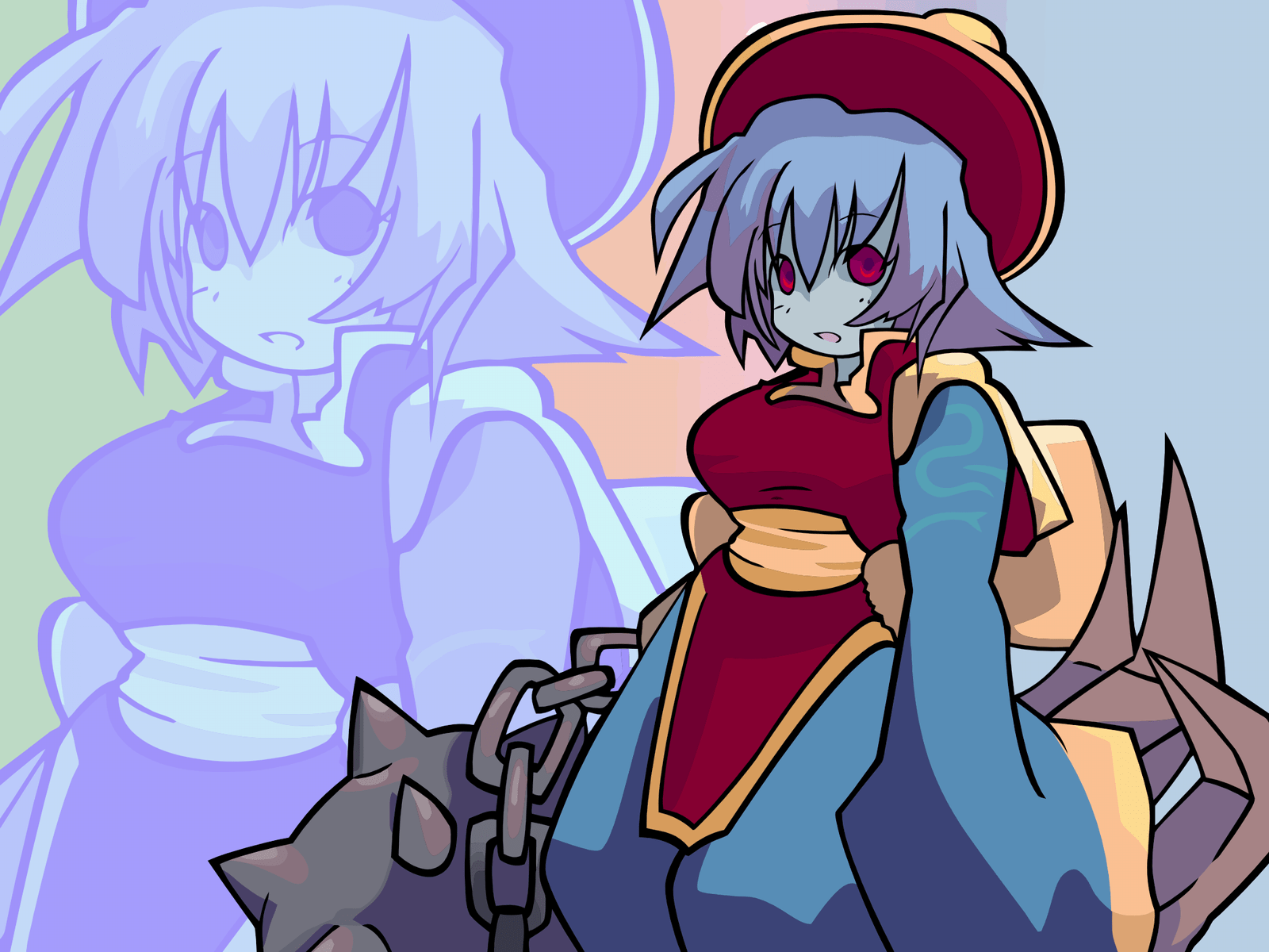 1600x1200 Download Darkstalkers Anime Wallpaper 1600x1200