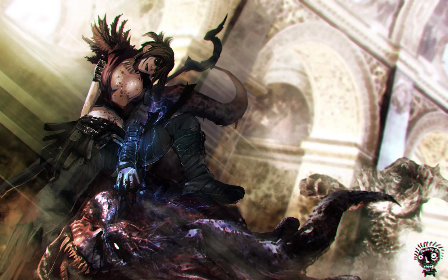 1440x900 #Morrigan (Darkstalkers), #anime girls, #Darkstalkers, #video games, wallpaper. Mocah HD Wallpaper