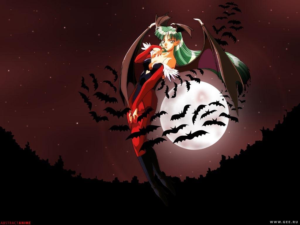 1024x768 Morrigan Aensland Wallpaper