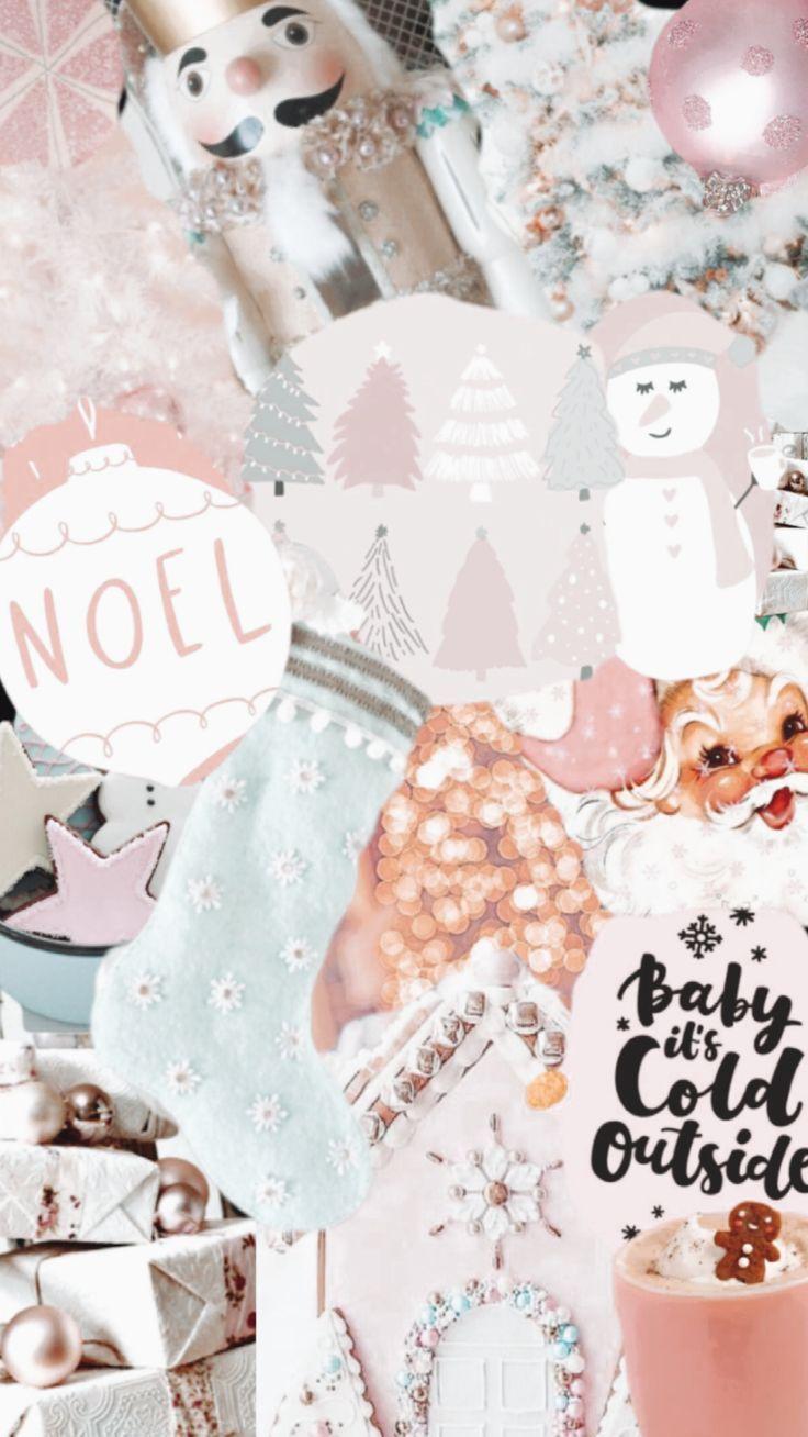 736x1308 Christmas Wallpaper! Photo Collage #trendy #xmas #wallpaper iremarti. Wallpaper iphone christmas, Christmas phone wallpaper, Cute christmas wallpaper
