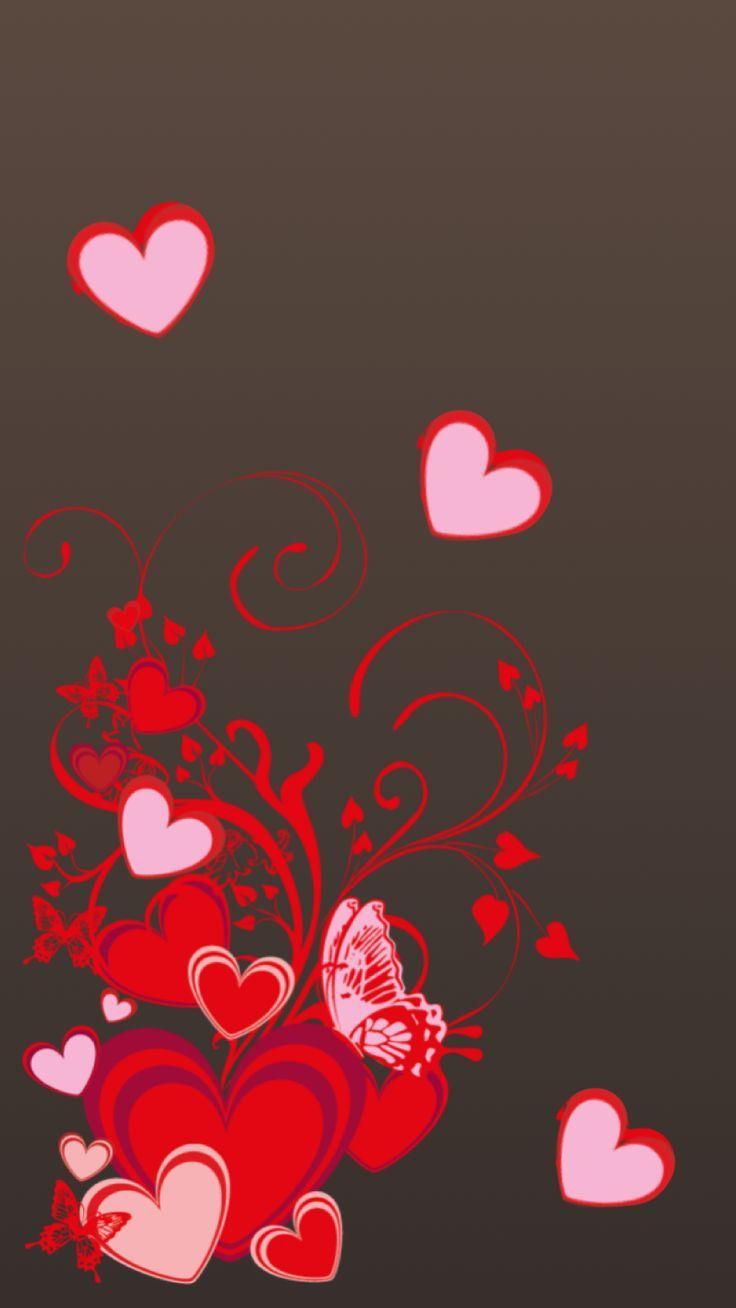 736x1308 Wallpaper iPhone. Abstract HD Wallpaper #abstract #AbstractWallpaperiphone #iPhone #wallpaper #Wallpaper. Heart wallpaper, iPhone wallpaper, Holiday wallpaper