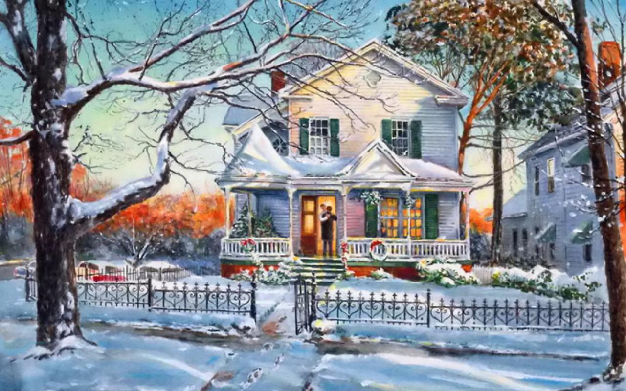 1280x800 Free download Christmas Paintings Wallpaper HD [1280x800] for your Desktop, Mobile & Tablet. Explore Christmas Paintings Wallpaper Picture. Free Christmas Wallpaper, Christmas Desktop Free Holiday Wallpaper, Free Christmas Wallpaper Picture