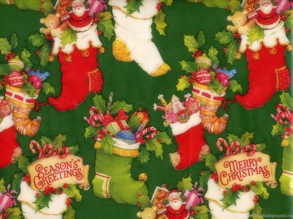 1024x768 Xmas Paper Christmas Decorations Wallpaper Image Desktop Background