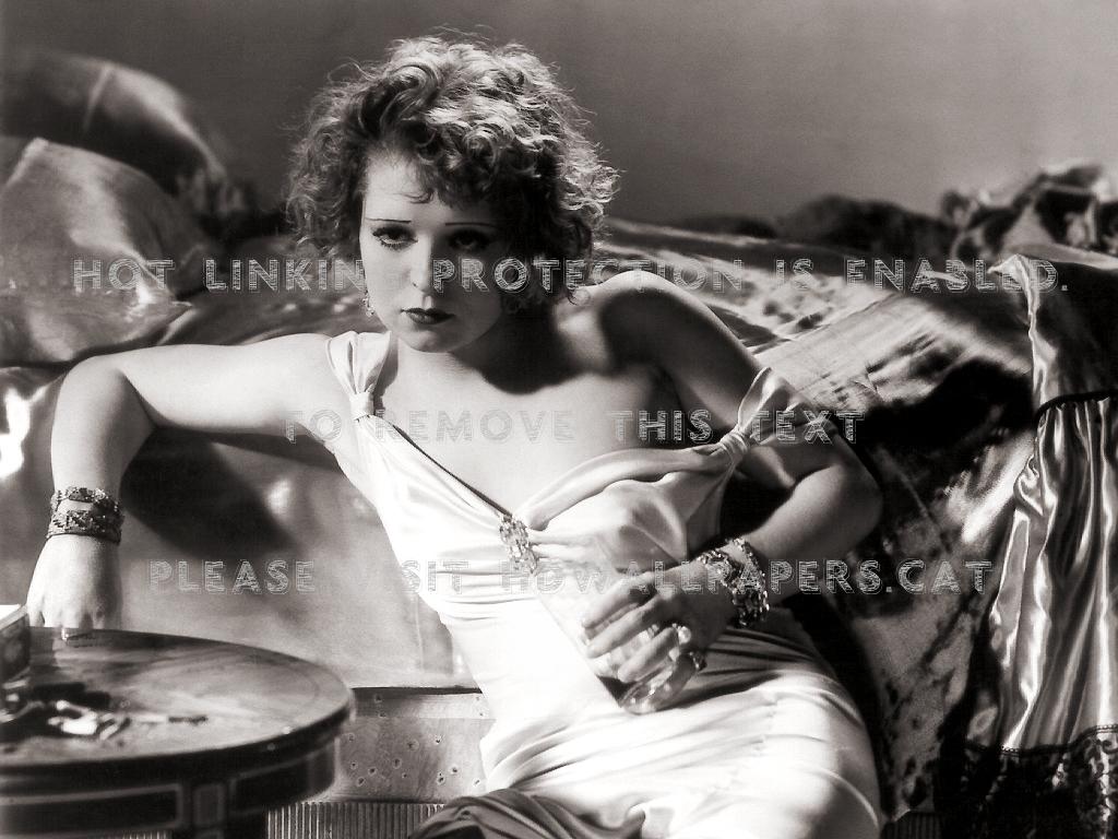 1024x768 clara bow 1932 actress beautiful silent star