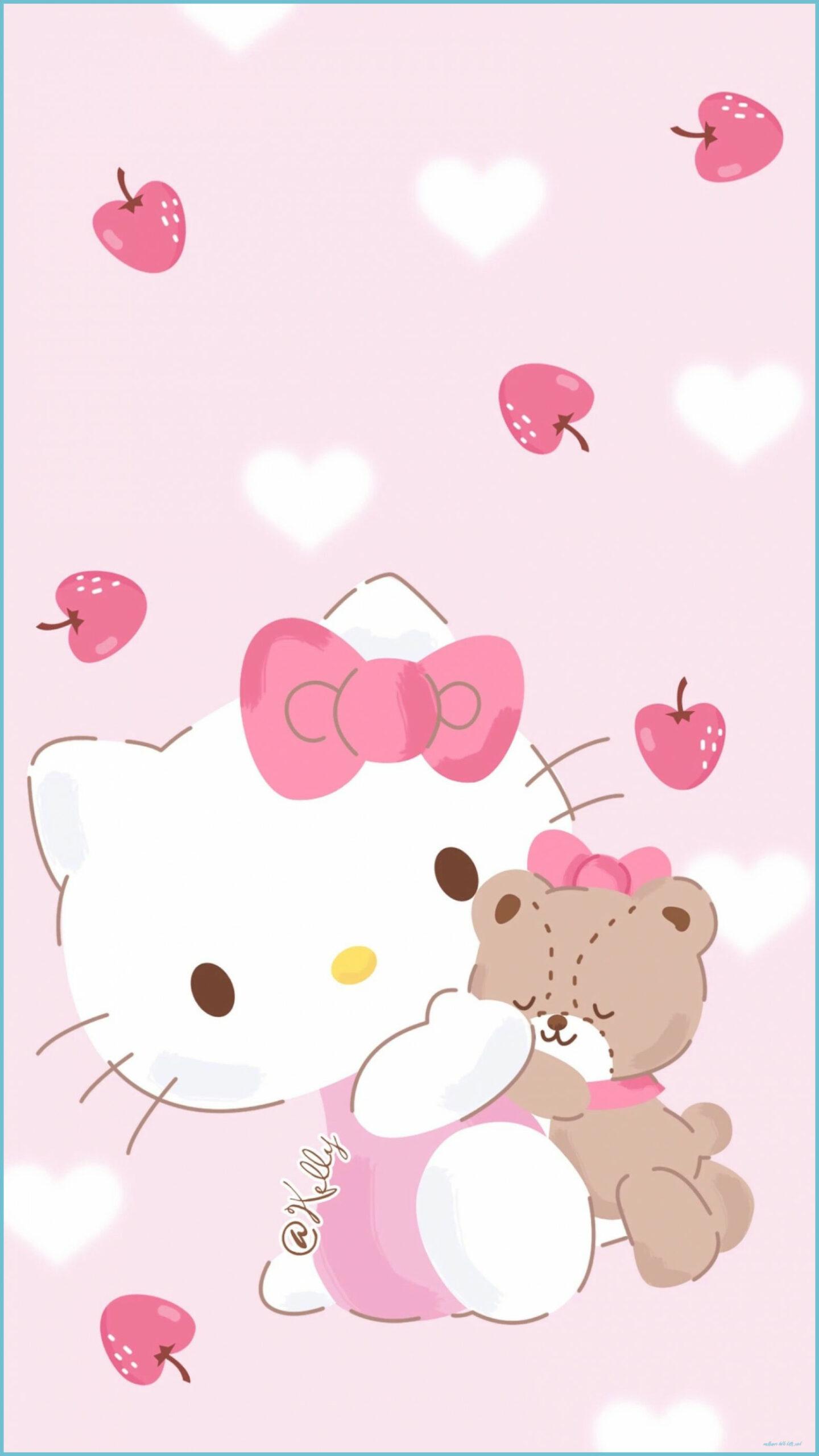 1440x2560 Pin De Irene Romano Rosales En Wallpaper Hello Kitty Fondos De Hello Kitty Pink