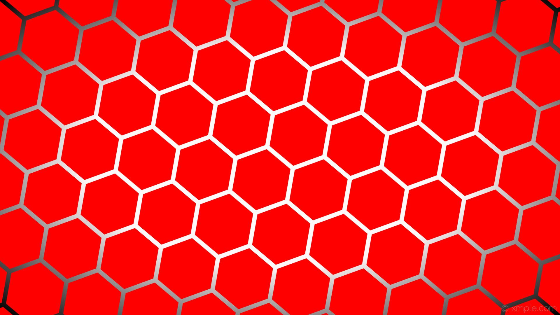 1920x1080 wallpaper black hexagon glow white red gradient snow #ff0000 #ffffff #fffafa diagonal 50