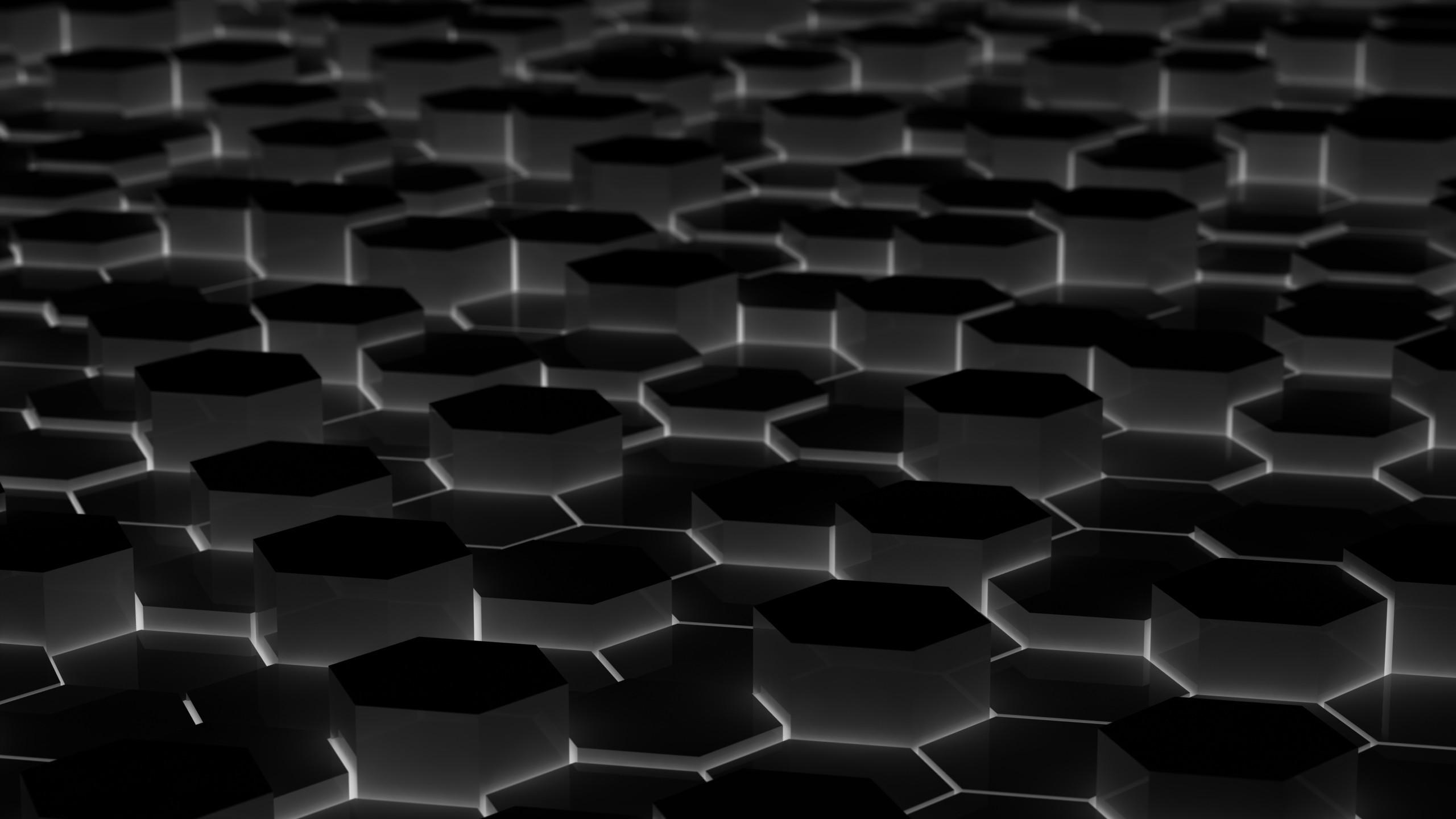 2560x1440 Free download black hexagonal prisms HD Wallpaper 1920x1080 Glowing black hexagonal [2560x1440] for your Desktop, Mobile & Tablet. Explore Black Hexagon Wallpaper. Black and White Diamond Wallpaper, David Hicks