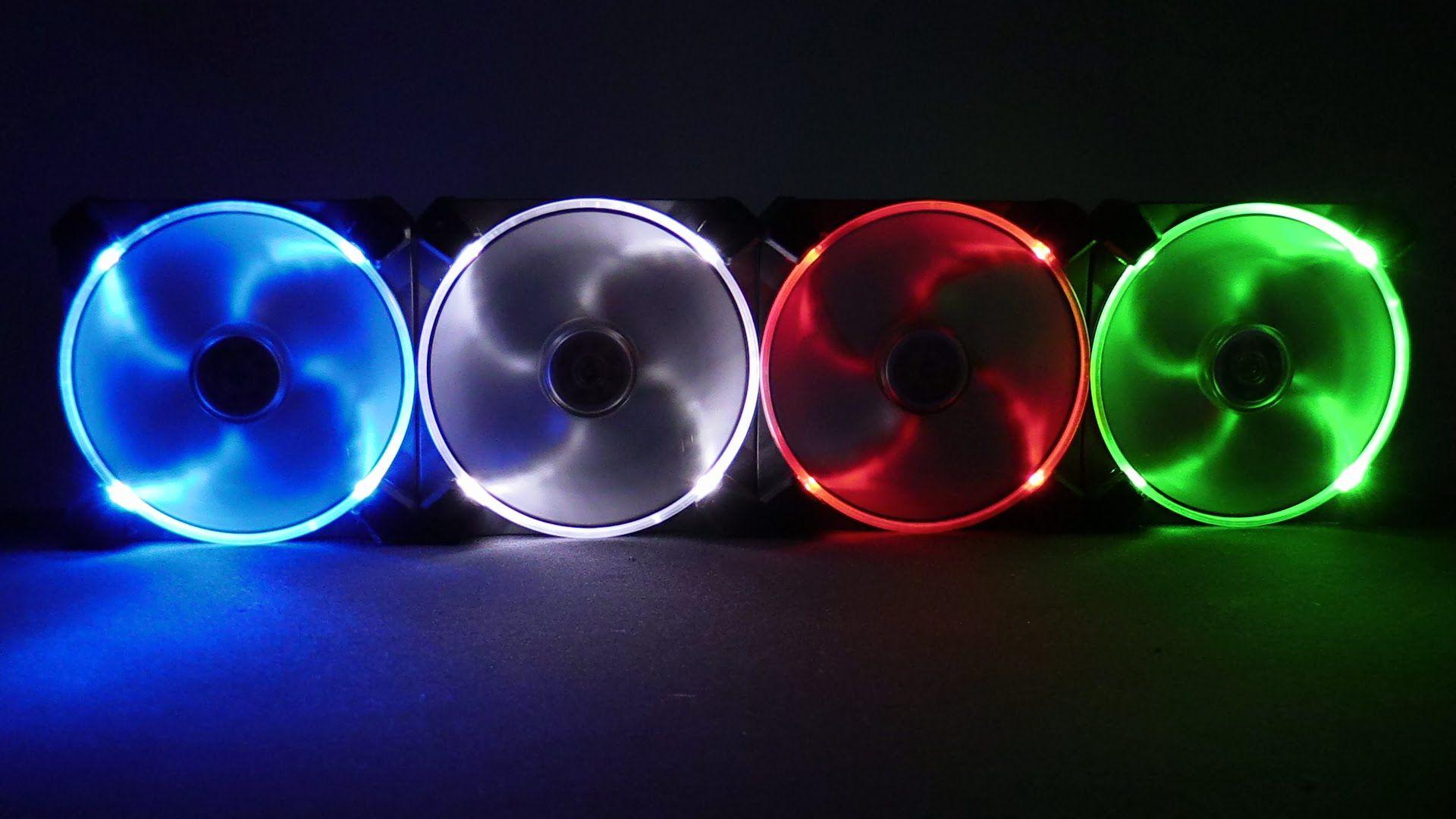 1920x1080 Antec True Quiet 120mm 12cm UFO Cooling Case Fan Red $7.67 8