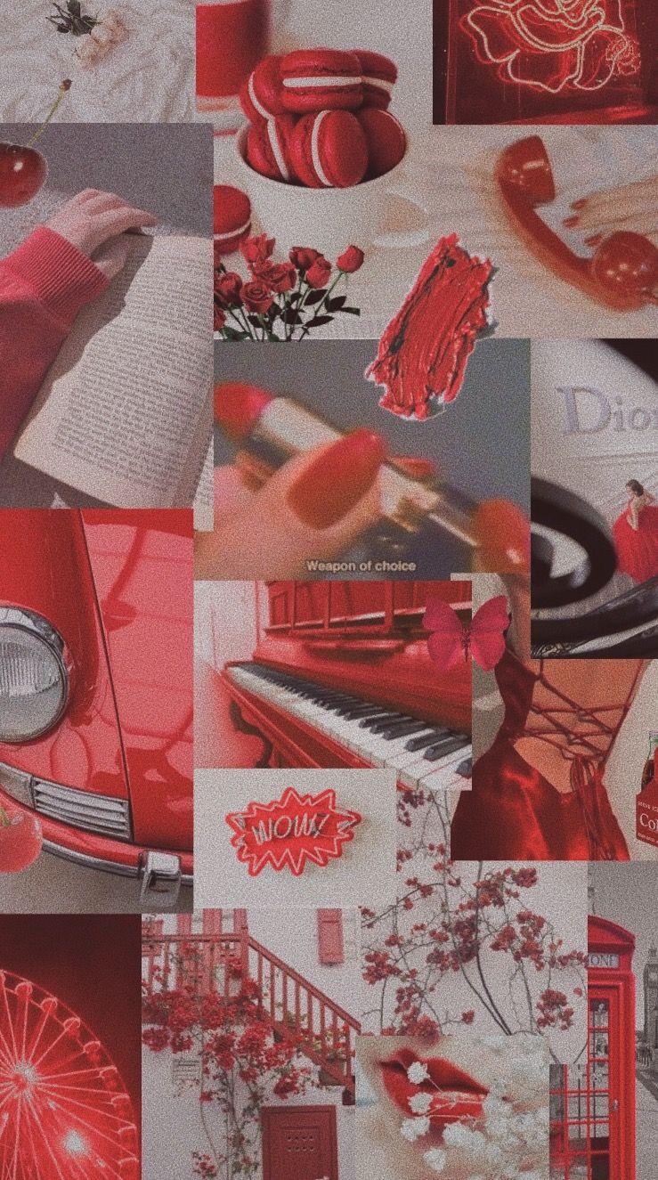 739x1325 Red and white aesthetic wallpaper. Red and white wallpaper, Wallpaper iphone christmas, iPhone wallpaper vintage