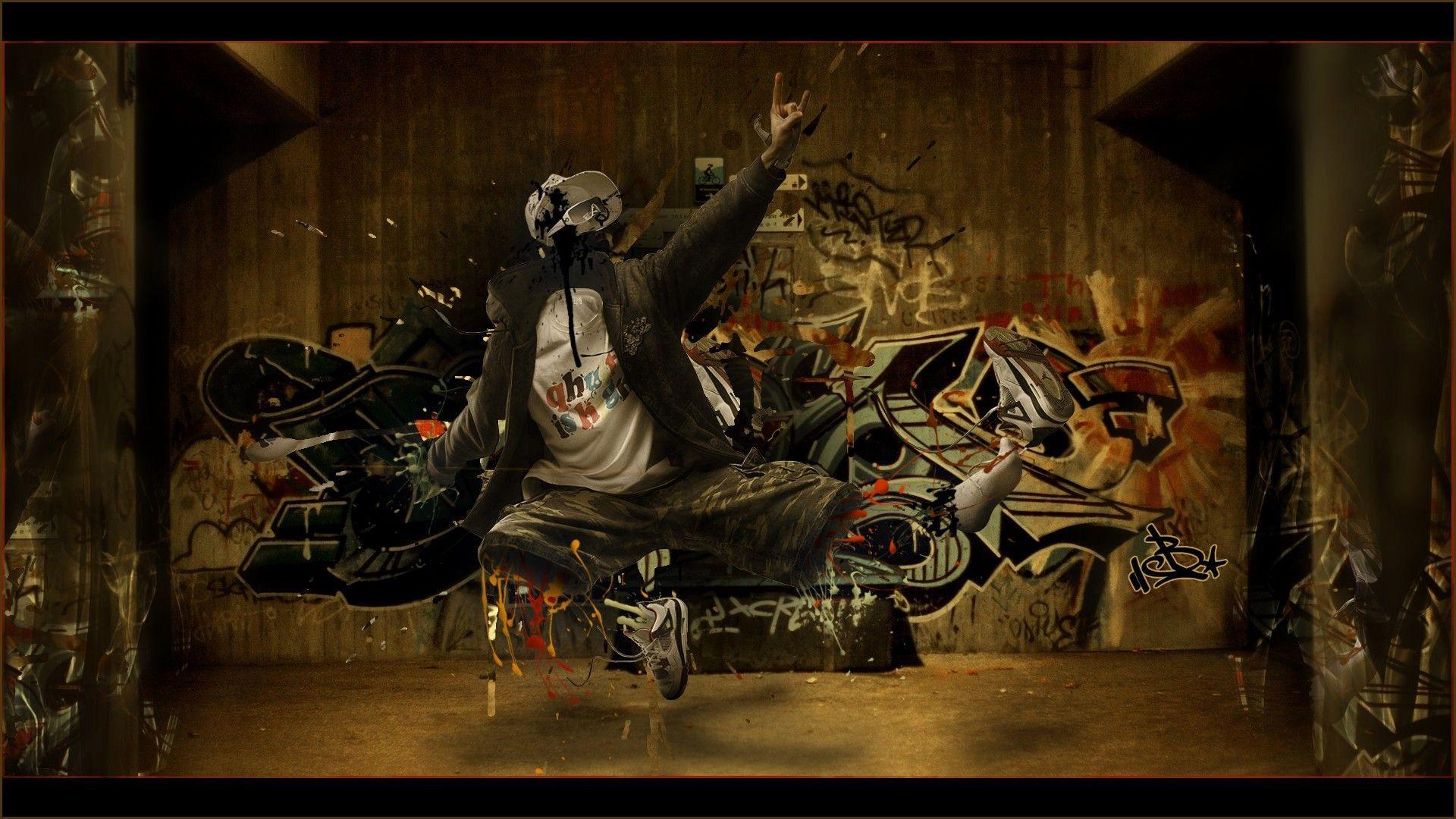 1920x1080 Hip Hop Graffiti Wallpaper