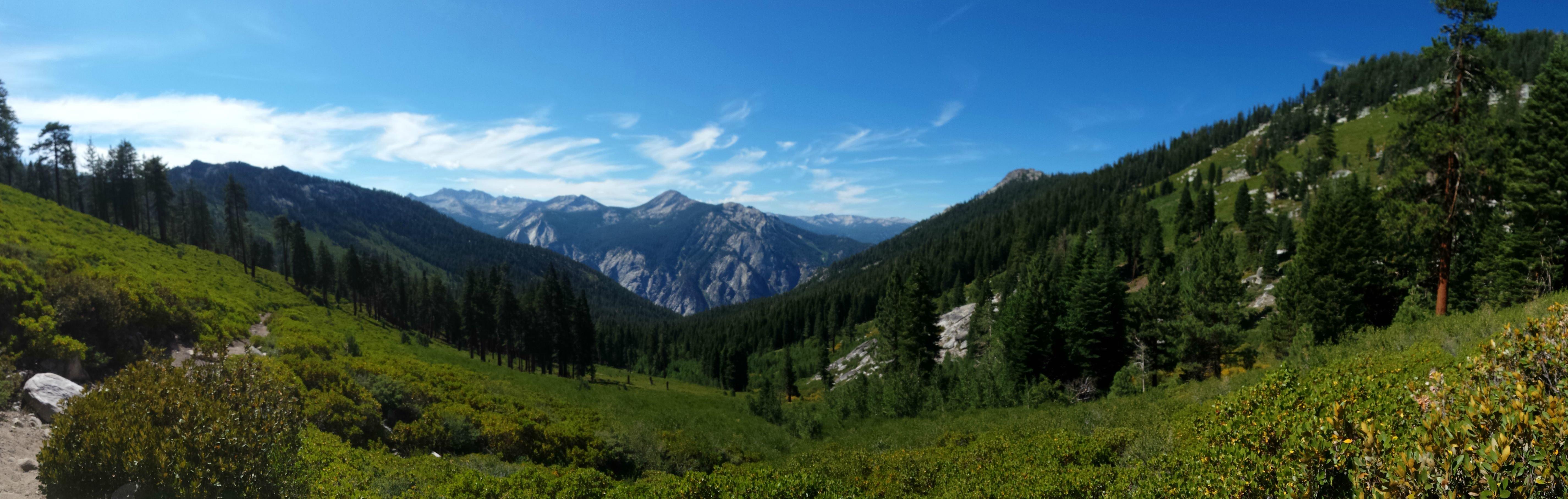 5702x1814 of Park 4K wallpaper for your desktop or mobile screen