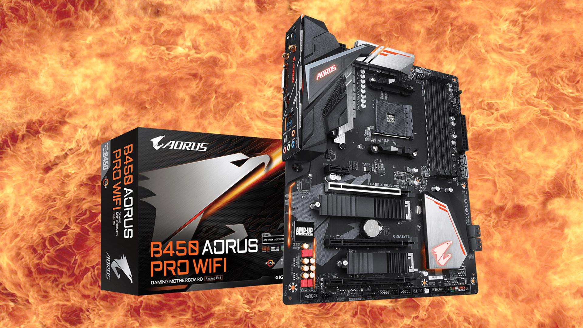 1920x1080 Gigabyte Aorus B450 Pro Wifi Motherboard B450 Pro Wifi