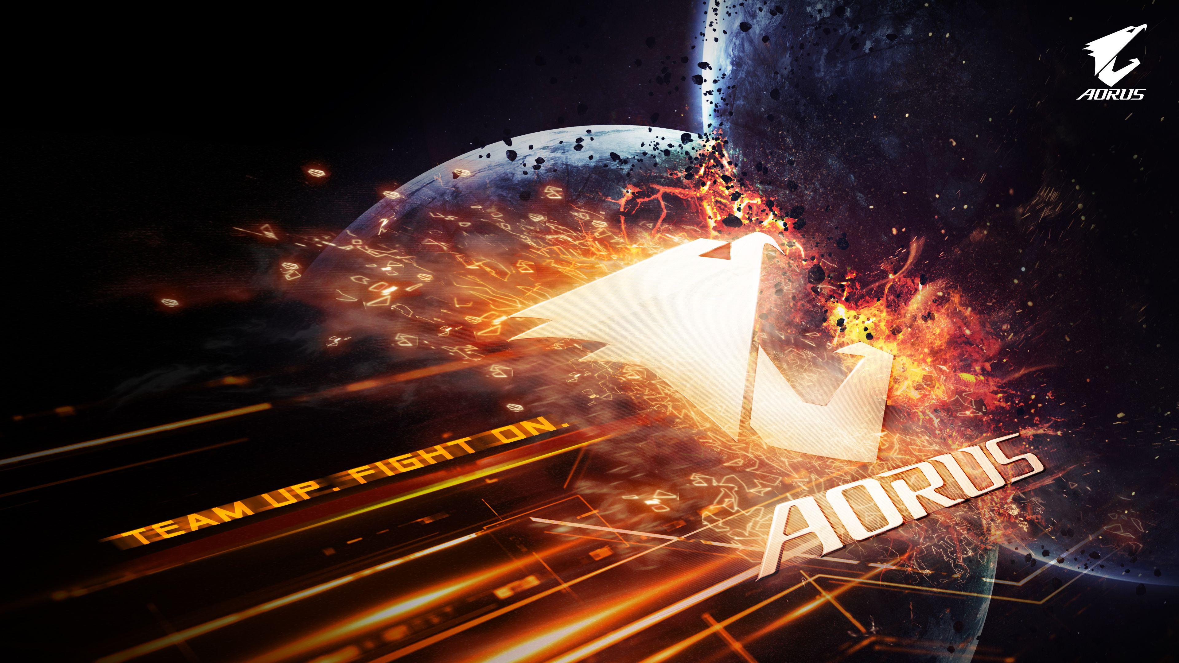 3840x2160 Aorus Wallpaper