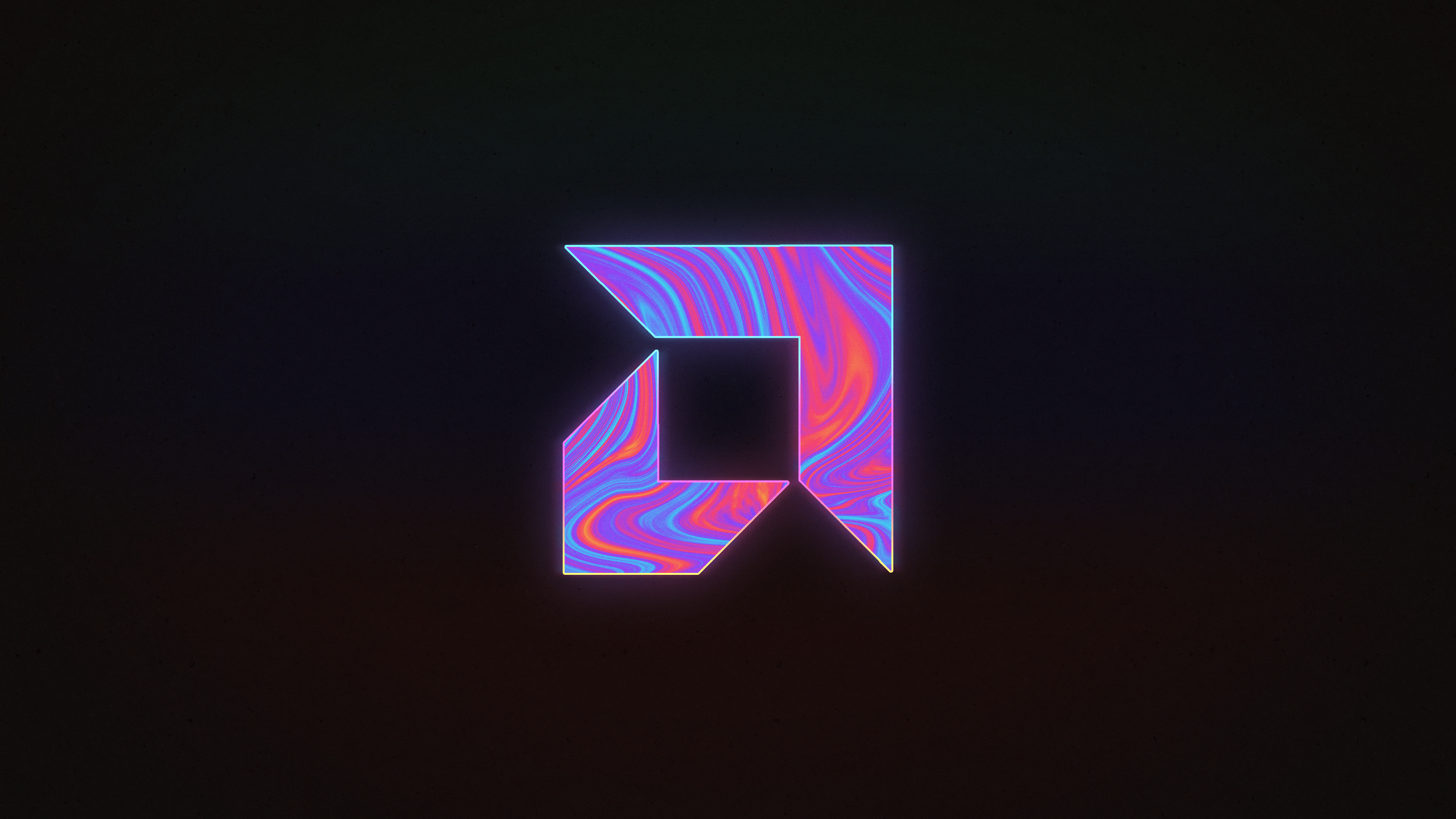 3840x2160 Ink Neon Amd Wallpaper [3840 x 2160]: Amd