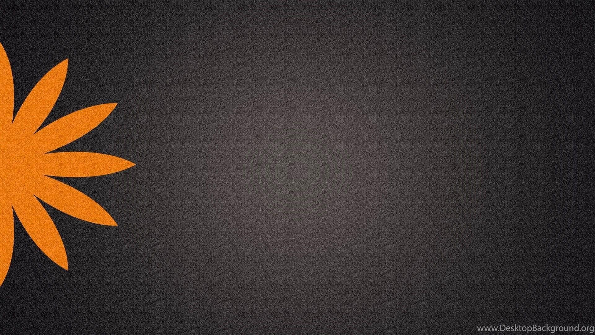 1920x1080 Gray Background, Orange Flower Wallpaper And Image Wallpaper. Desktop Background