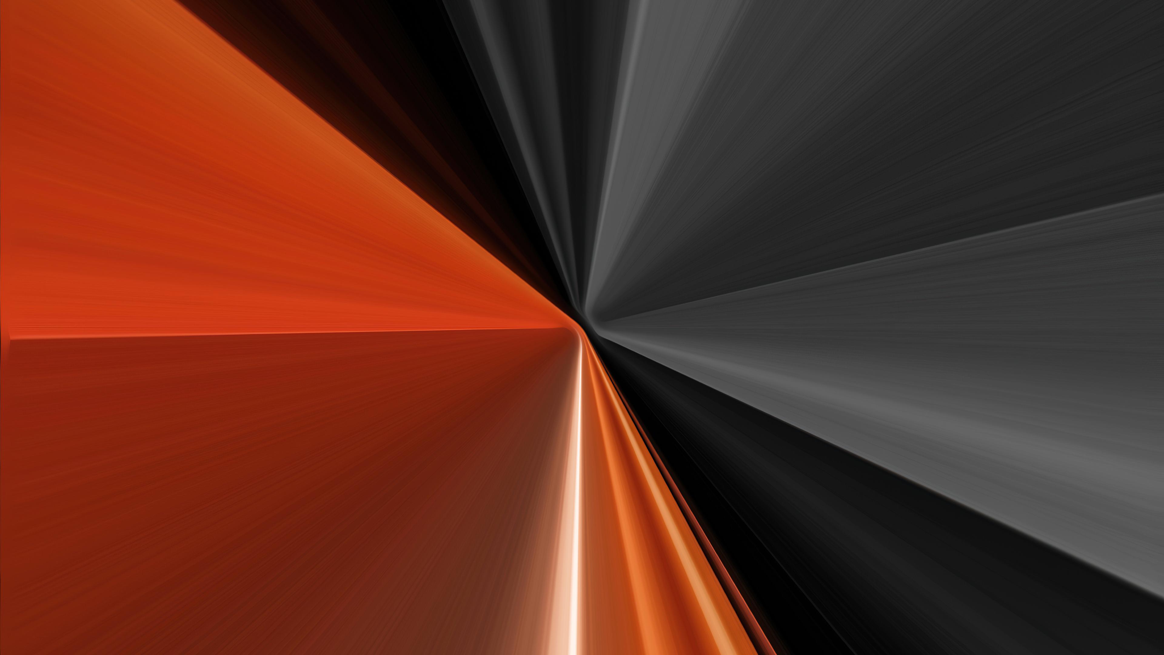 3840x2160 Wallpaper 4k Sharp Lines Grey Orange 4k Wallpaper