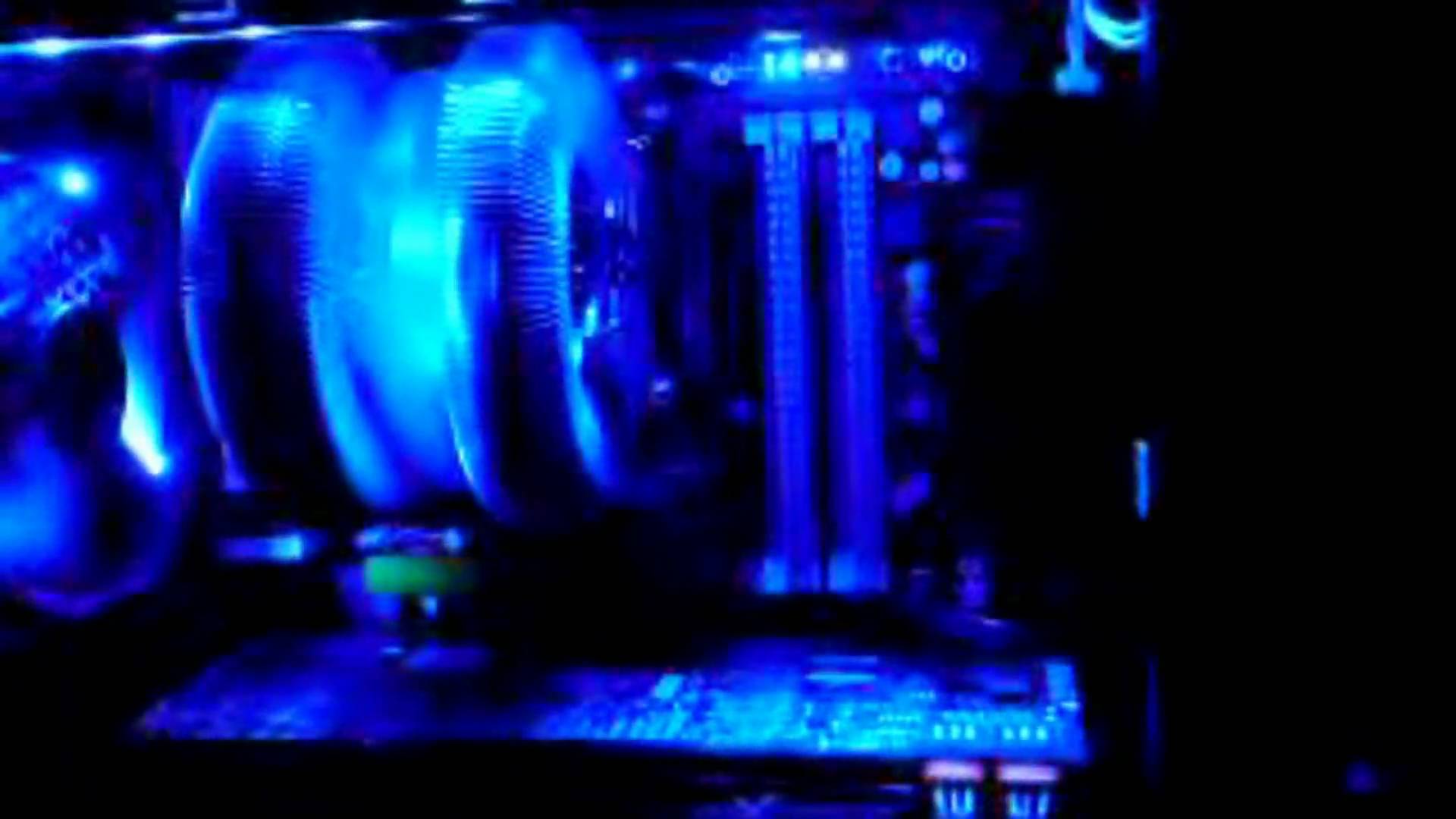 1920x1080 HD) Antec 902 Lights at Night, Custom Computer Build