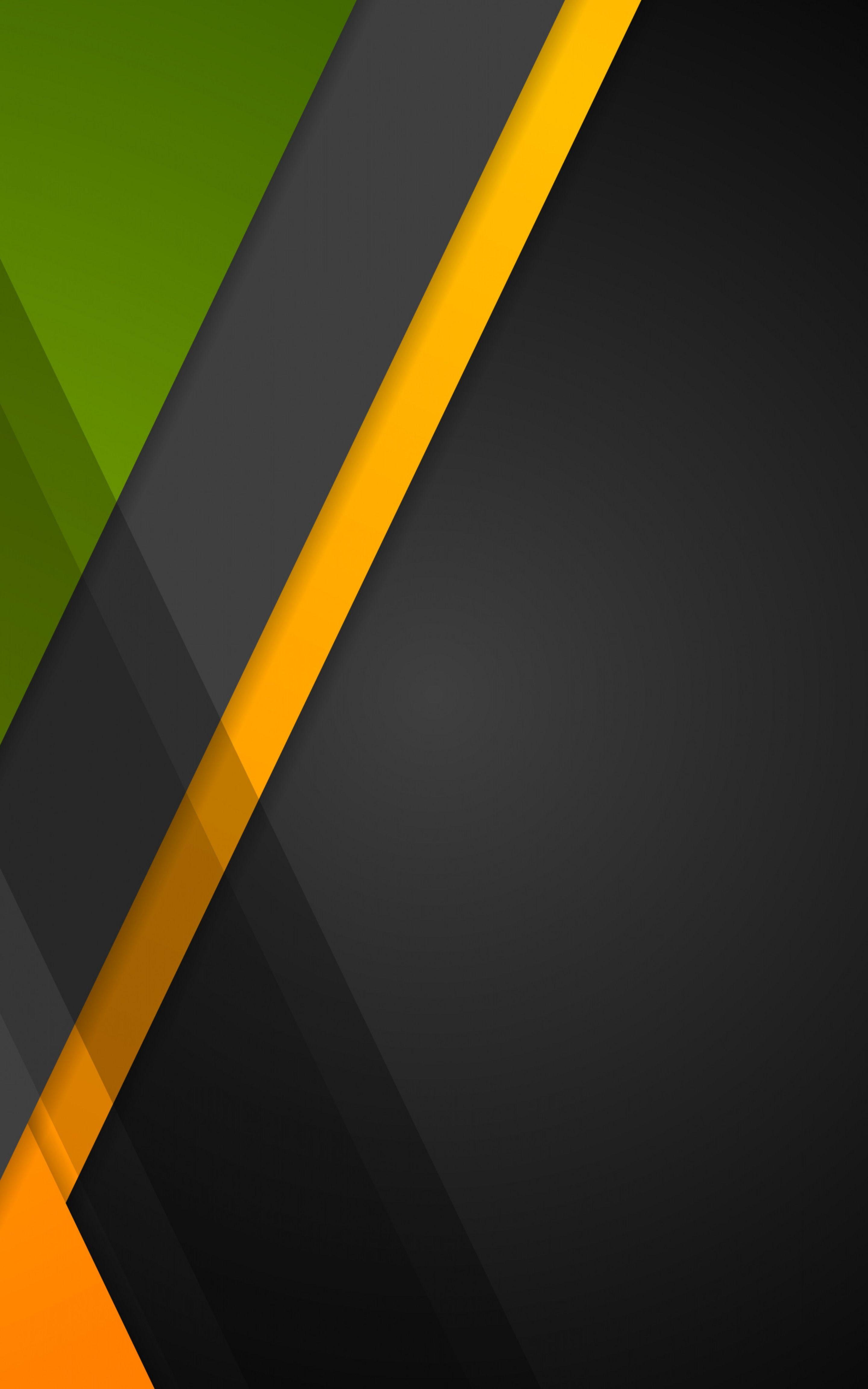 2880x4608 4k Orange Black Wallpaper