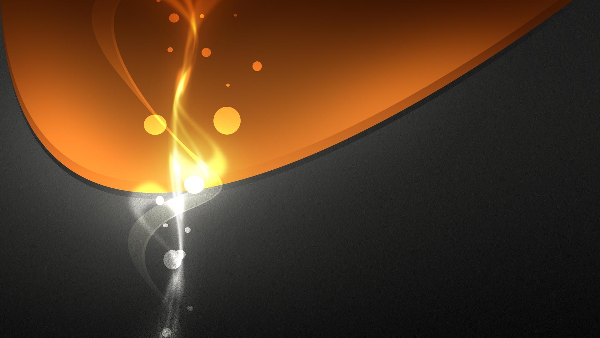 1920x1080 Grey Dots Orange Color Wallpaper:1920x1080
