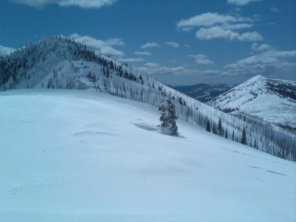 1024x768 Winter on the Pacific Northwest Trail above Sherman Pass