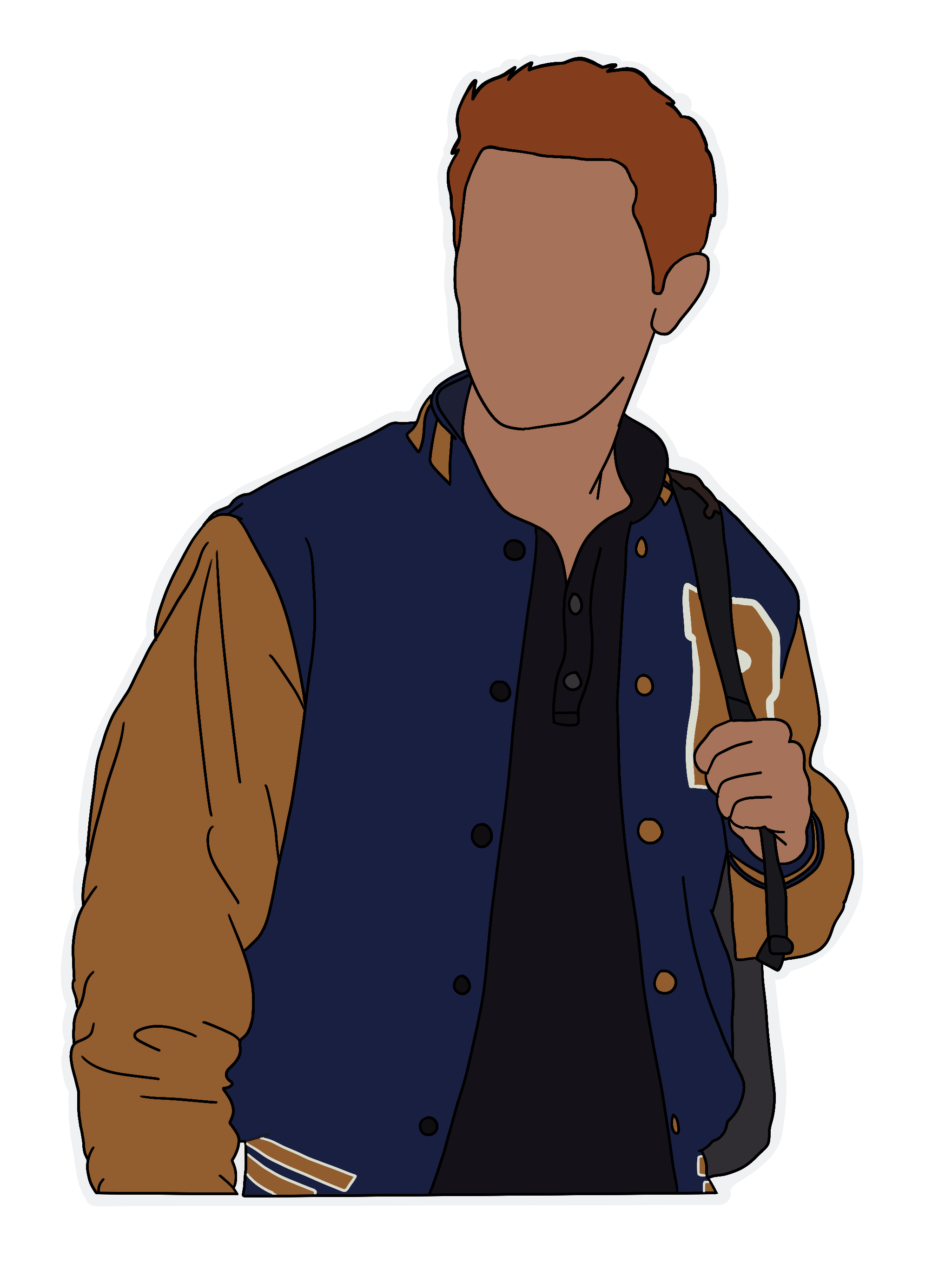 2048x2732 Archie, Archie, Archie Sticker by Hannah Rogers. Riverdale, Archie andrews riverdale, Archie