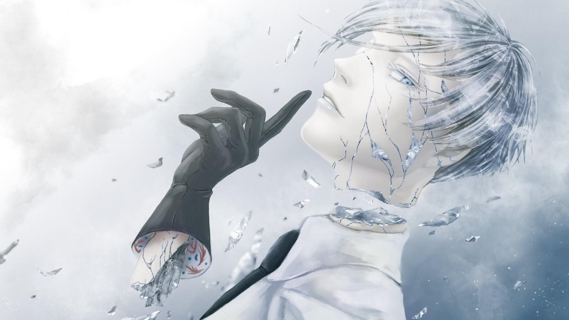 1920x1080 Download 1920x1080 Antarcticite, Broken, Houseki No Kuni, Shoujo, Anime Boy, Glove Wallpaper for Widescreen