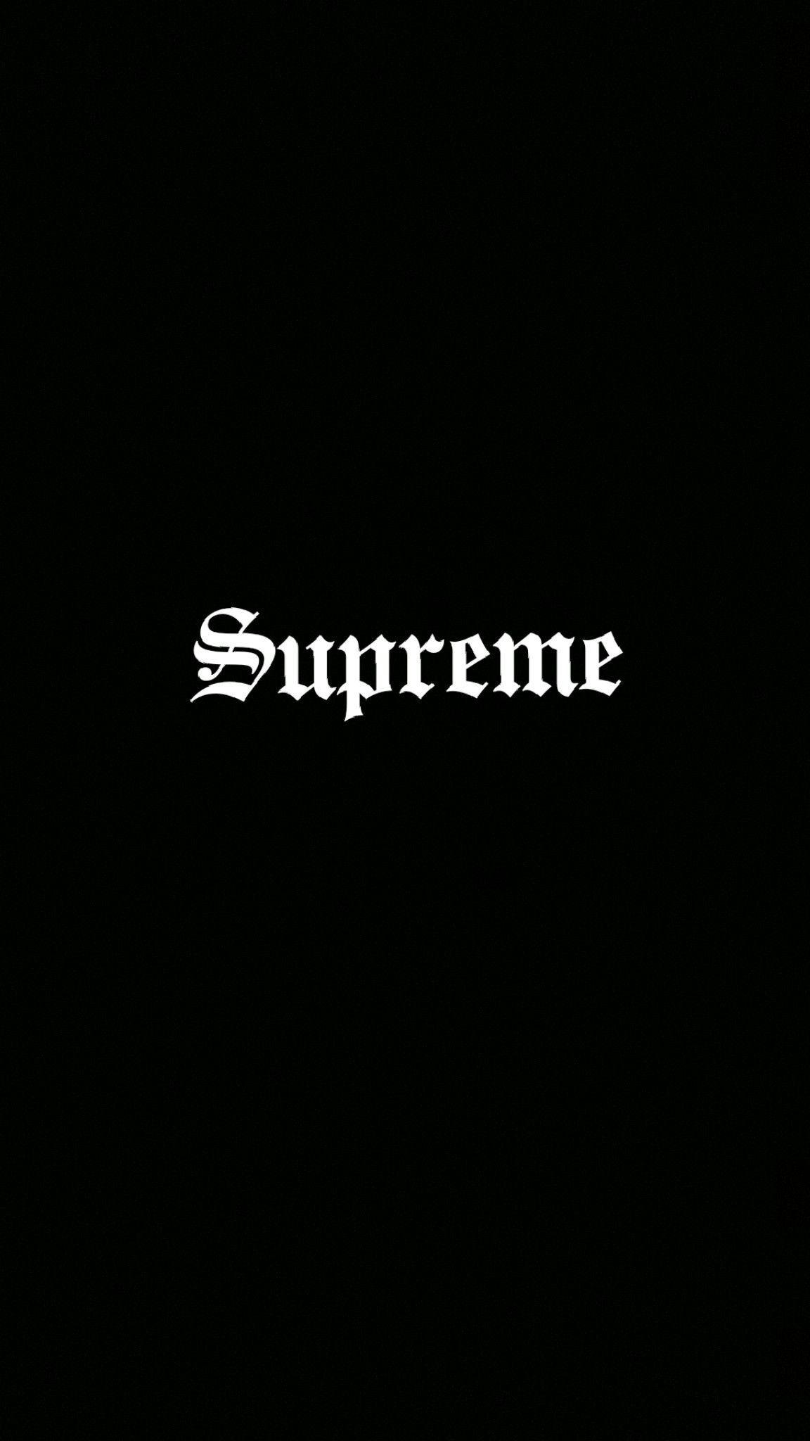 Featured image of post Supreme Black Wallpaper Hd