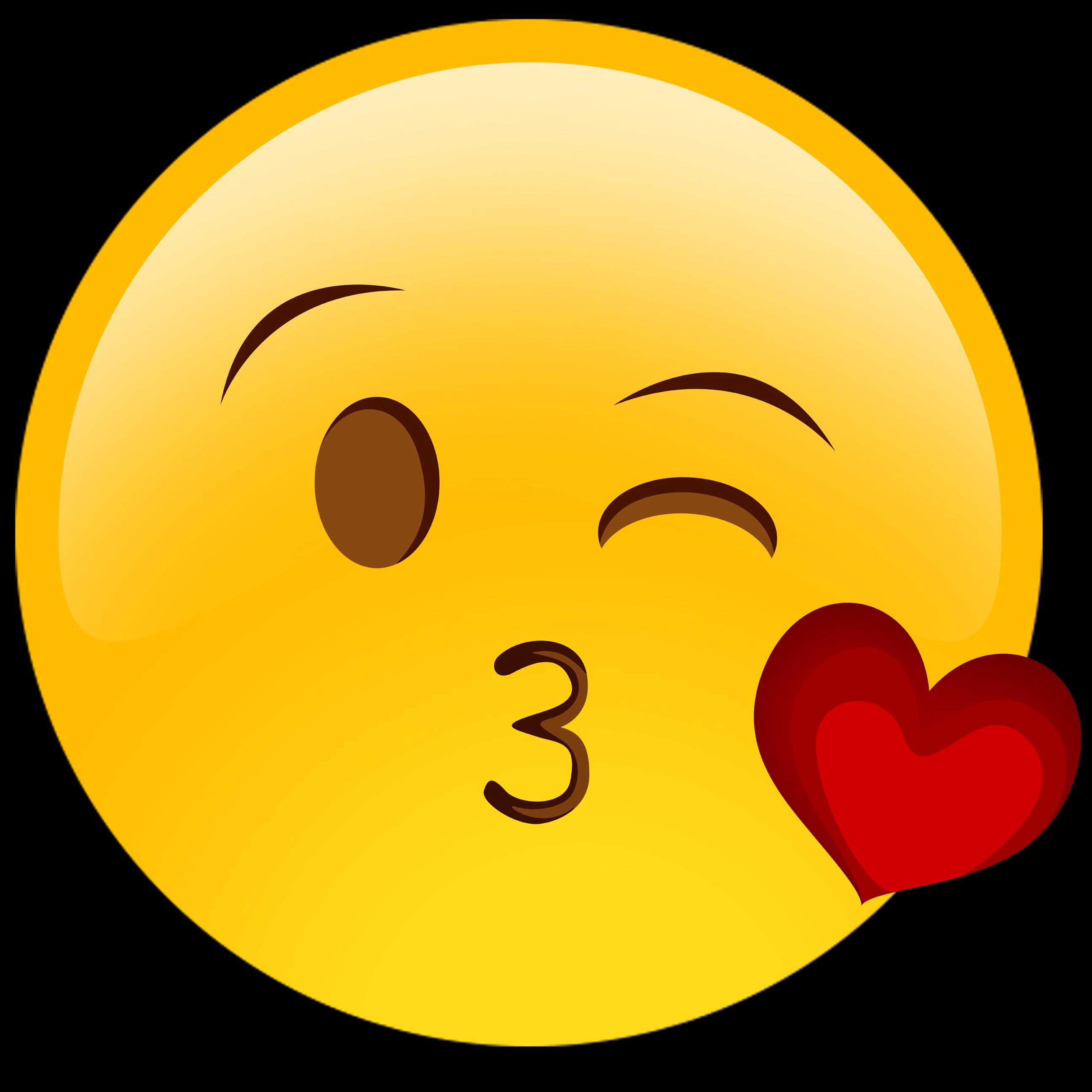 Kiss Emoji Wallpapers - Top Free Kiss Emoji Backgrounds - WallpaperAccess